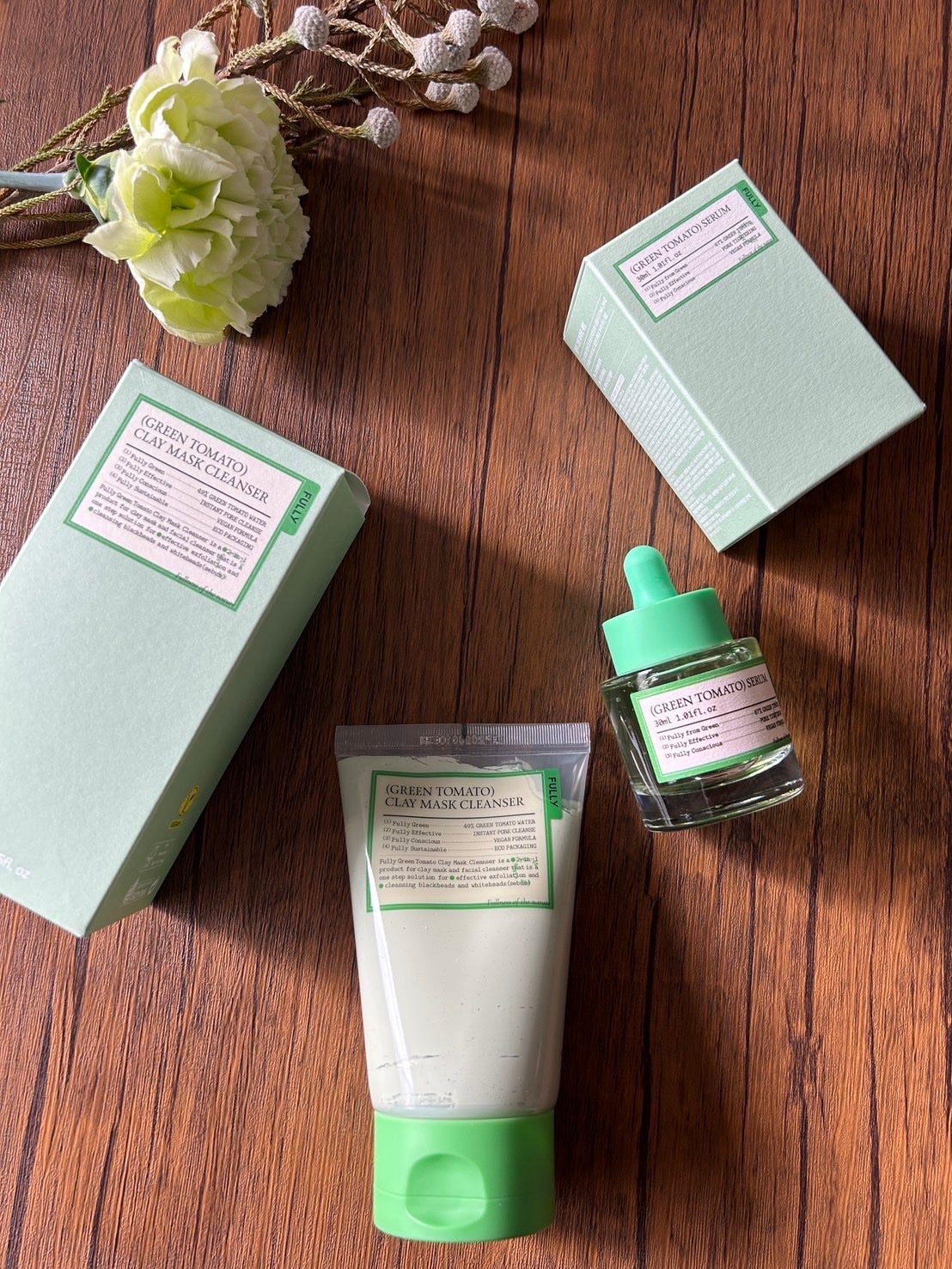 グリーントマトクレイマスククレンザー/FULLY/洗い流すパック・マスクを使ったクチコミ(1枚目)