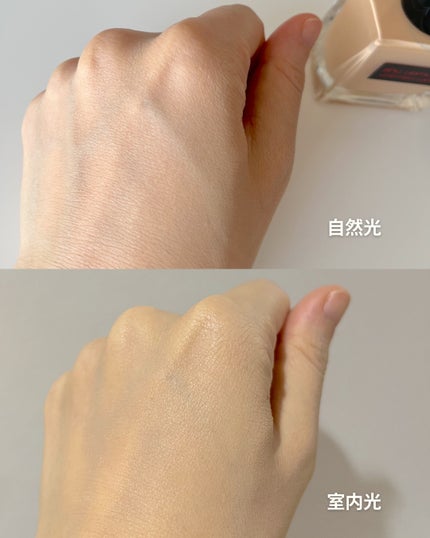 アンリミテッド ケア ツヤ セラム ファンデーション/shu uemura/リキッドファンデーションを使ったクチコミ(4枚目)