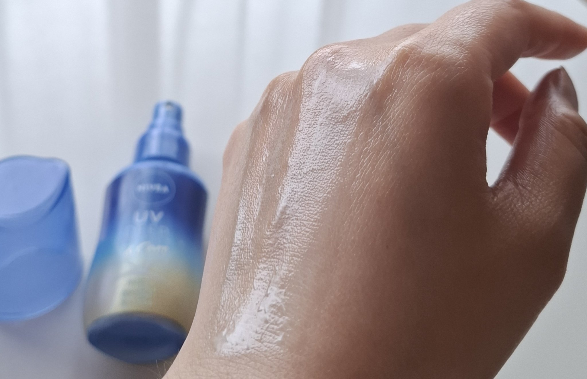 ニベアUV ディーププロテクト＆ケア ミルクミスト/ニベア/日焼け止めミスト・スプレーを使ったクチコミ（3枚目）