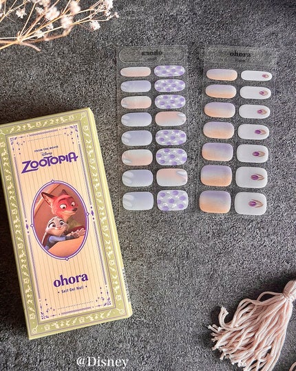 セミキュアジェルネイル(ハンド)/ohora/ネイルシールを使ったクチコミ(6枚目)