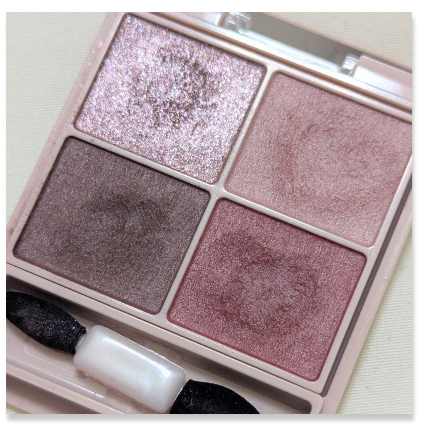 シルキースフレアイズ(マットタイプ)/キャンメイク/アイシャドウパレットを使ったクチコミ(3枚目)