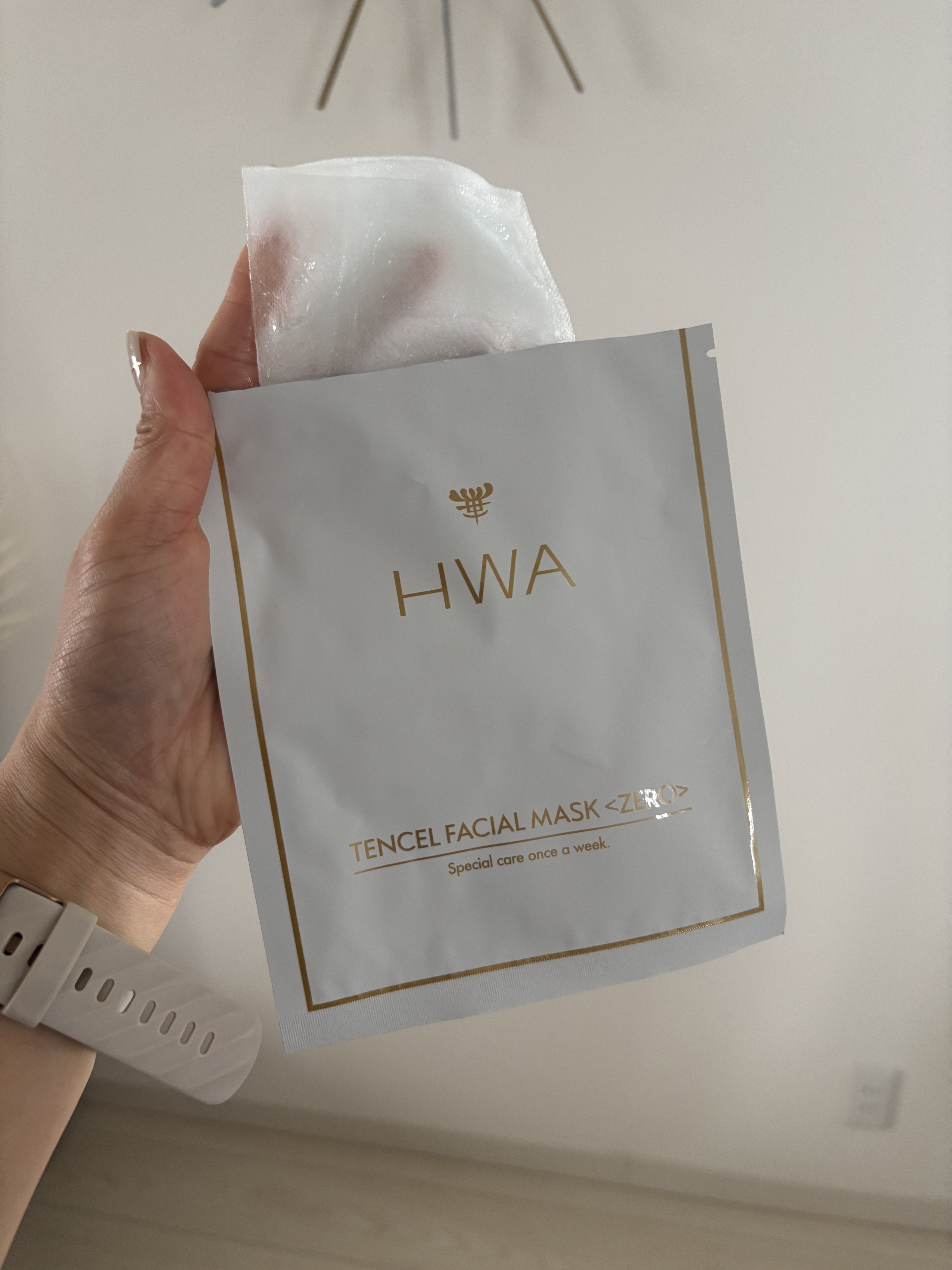 テンセルフェイシャルマスクZERO/HWA/シートマスク・パックを使ったクチコミ（2枚目）