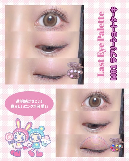 ラストアイパレット/BBIA/アイシャドウパレットを使ったクチコミ(8枚目)
