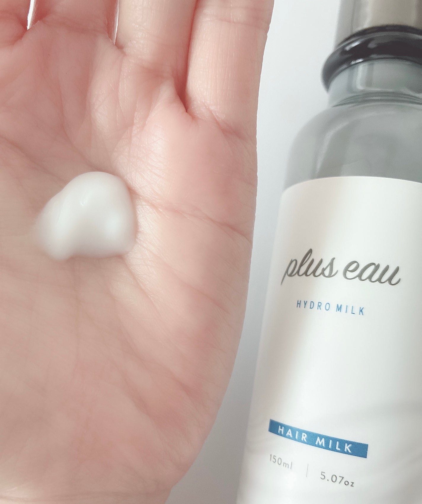 プリュスオー ハイドロミルク/plus eau/ヘアミルクを使ったクチコミ(3枚目)