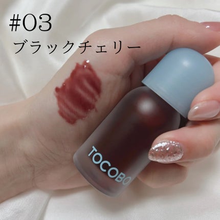 ジューシーベリープランピングリップオイル/TOCOBO/リップグロスを使ったクチコミ(2枚目)