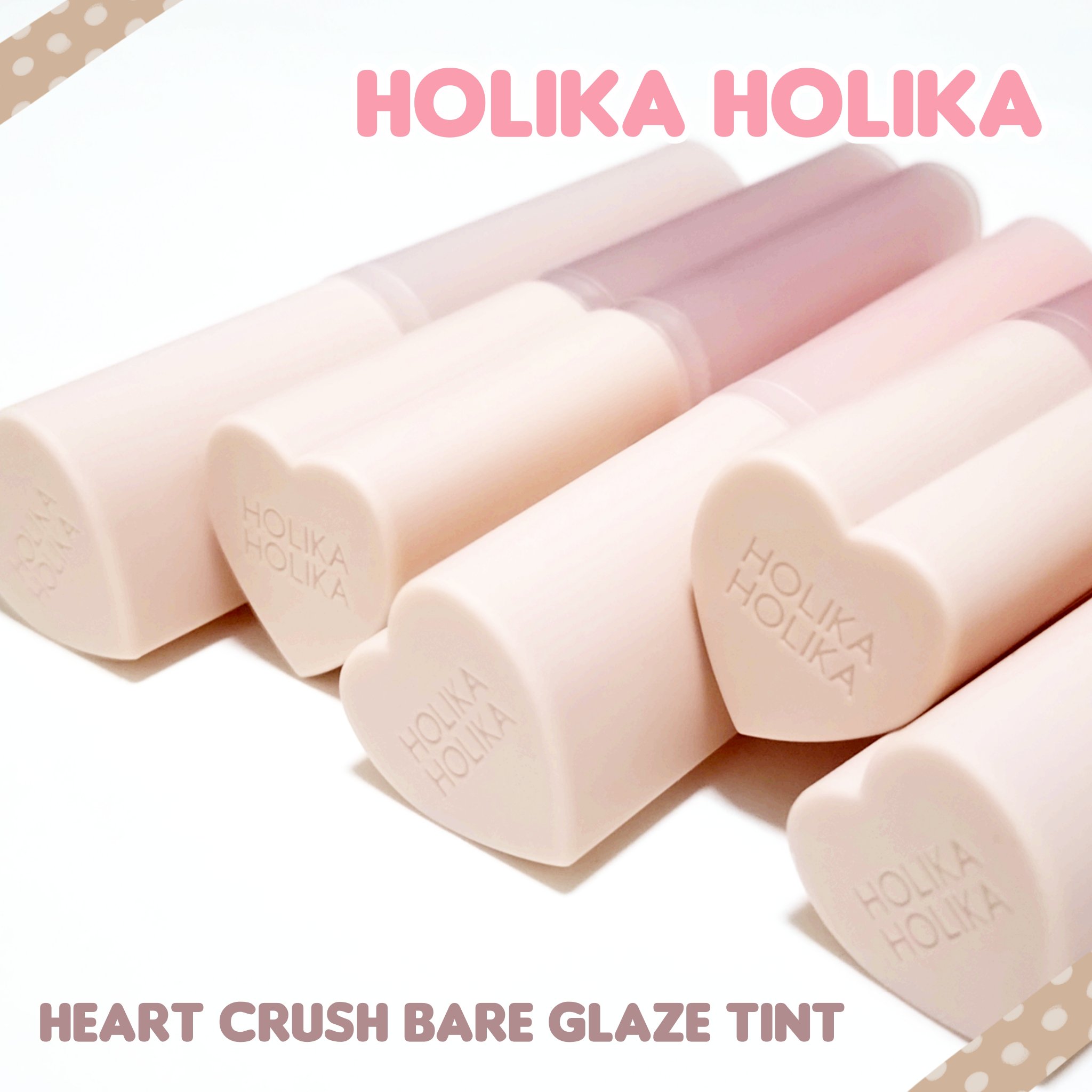 ハートクラッシュ ベアグレイズティント/HOLIKA HOLIKA/リップティントを使ったクチコミ（1枚目）