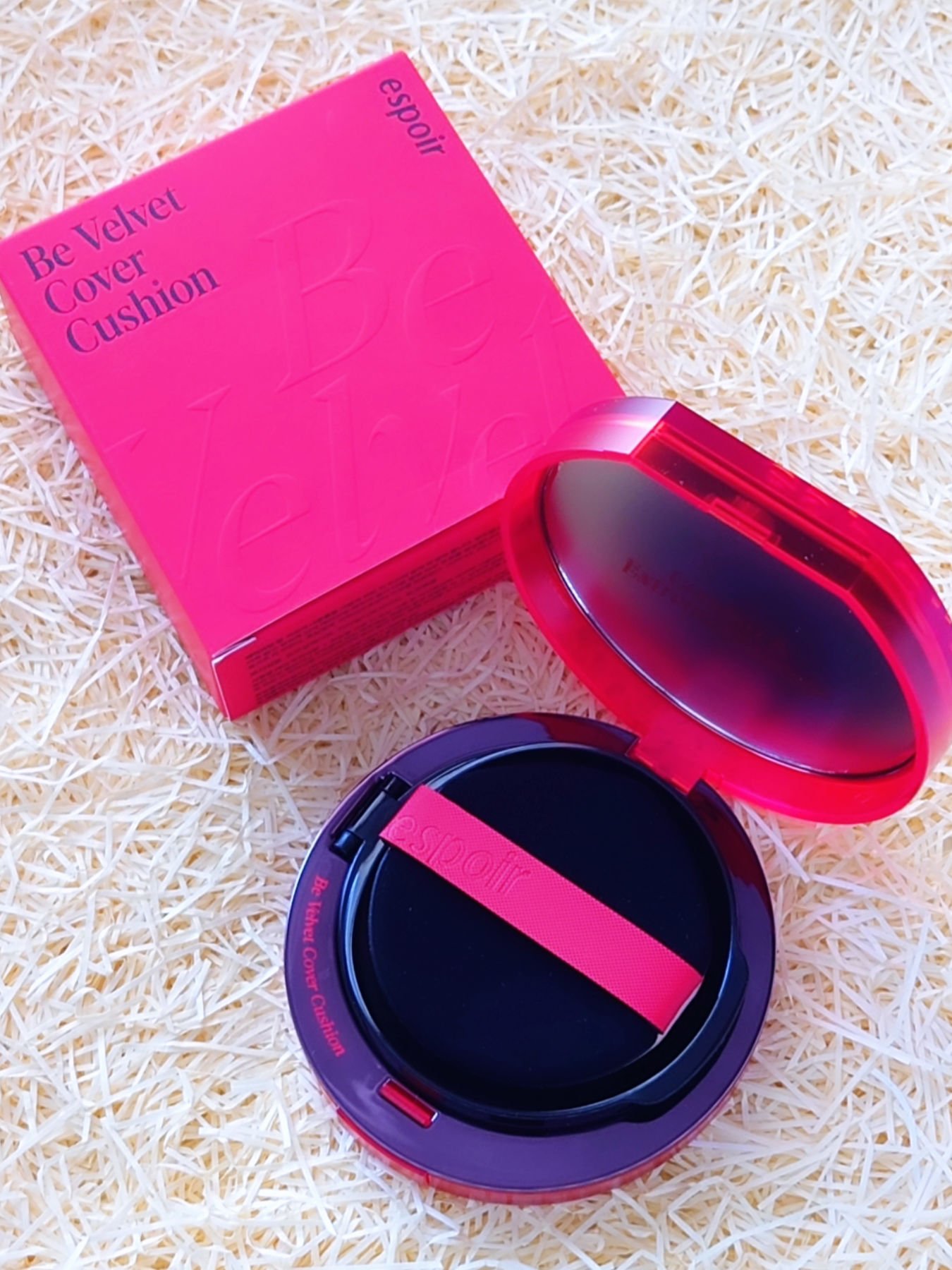 ビーベルベットカバークッション/espoir/クッションファンデーションを使ったクチコミ（2枚目）