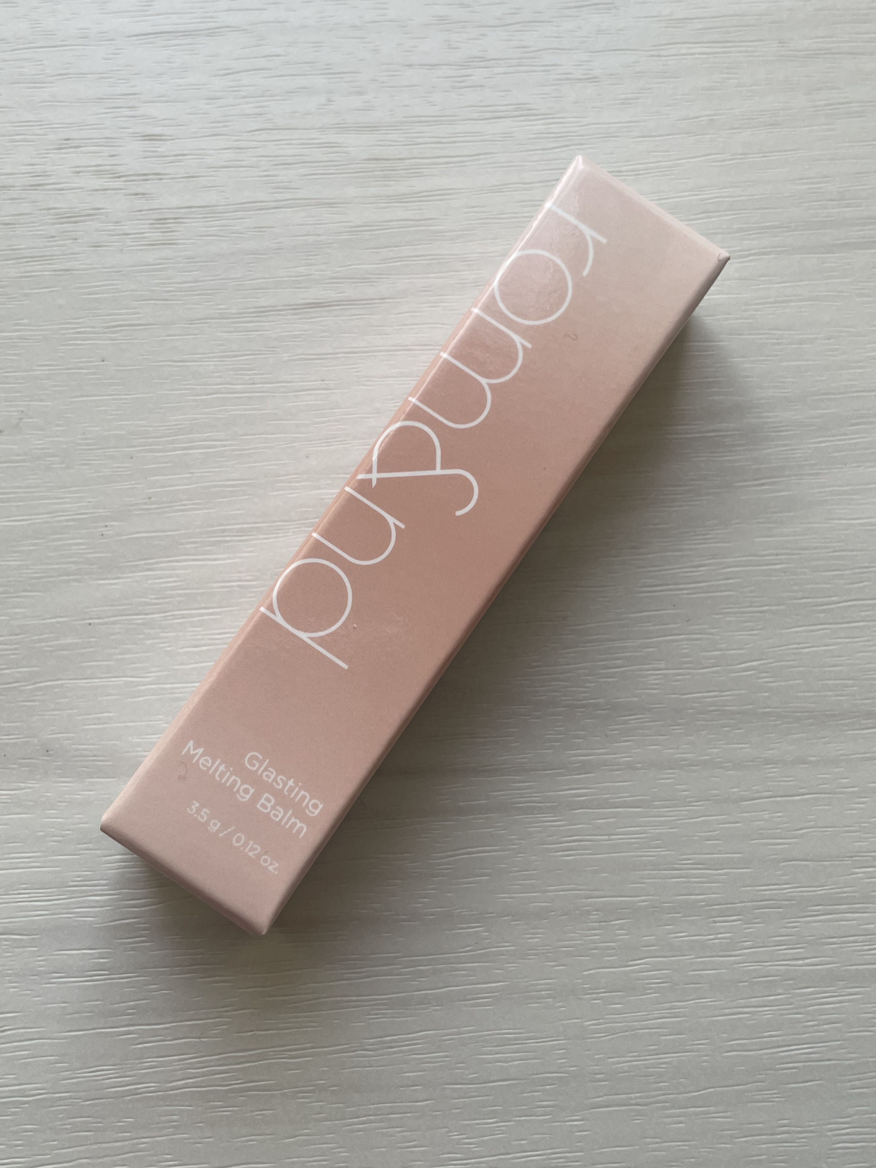 グラスティングメルティングバーム 11 バフィーコーラル(BUFFY CORAL)/rom&nd/リップバームを使ったクチコミ（1枚目）