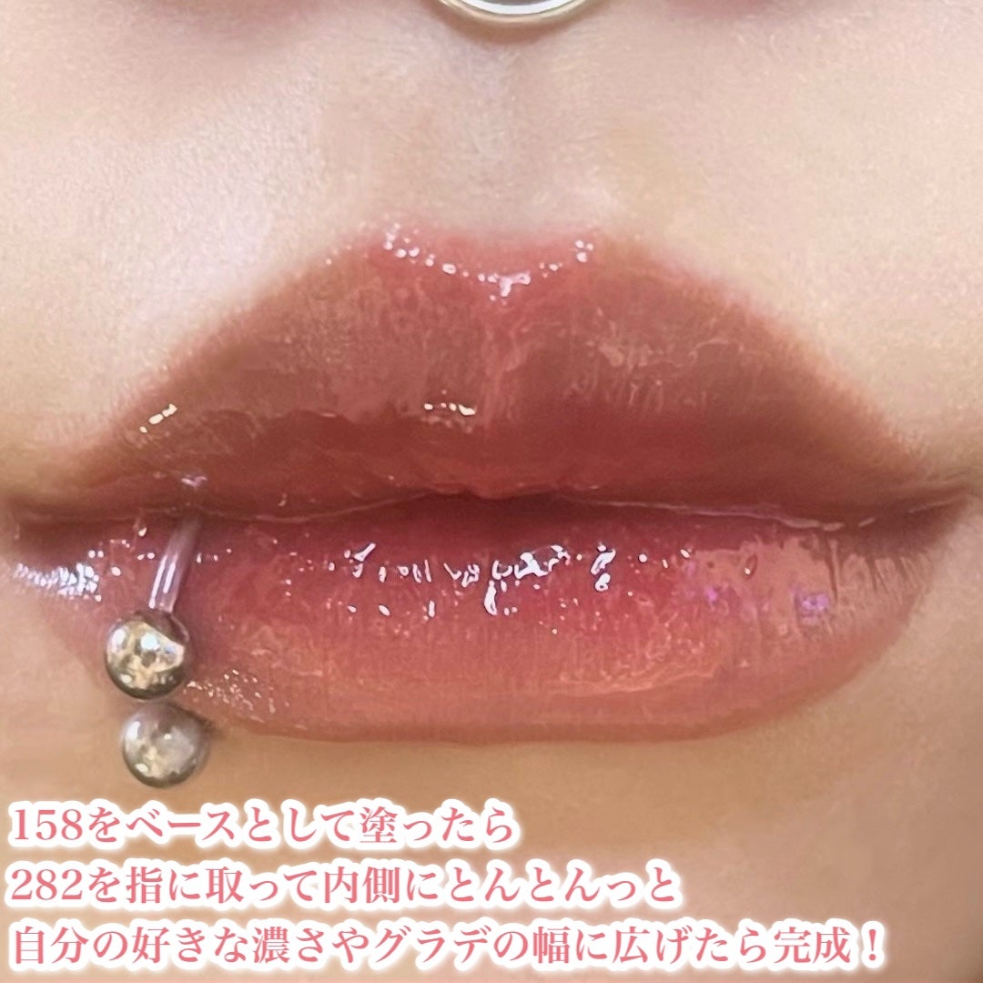 ティント リップ ジェル/ちふれ/リップティントを使ったクチコミ(3枚目)