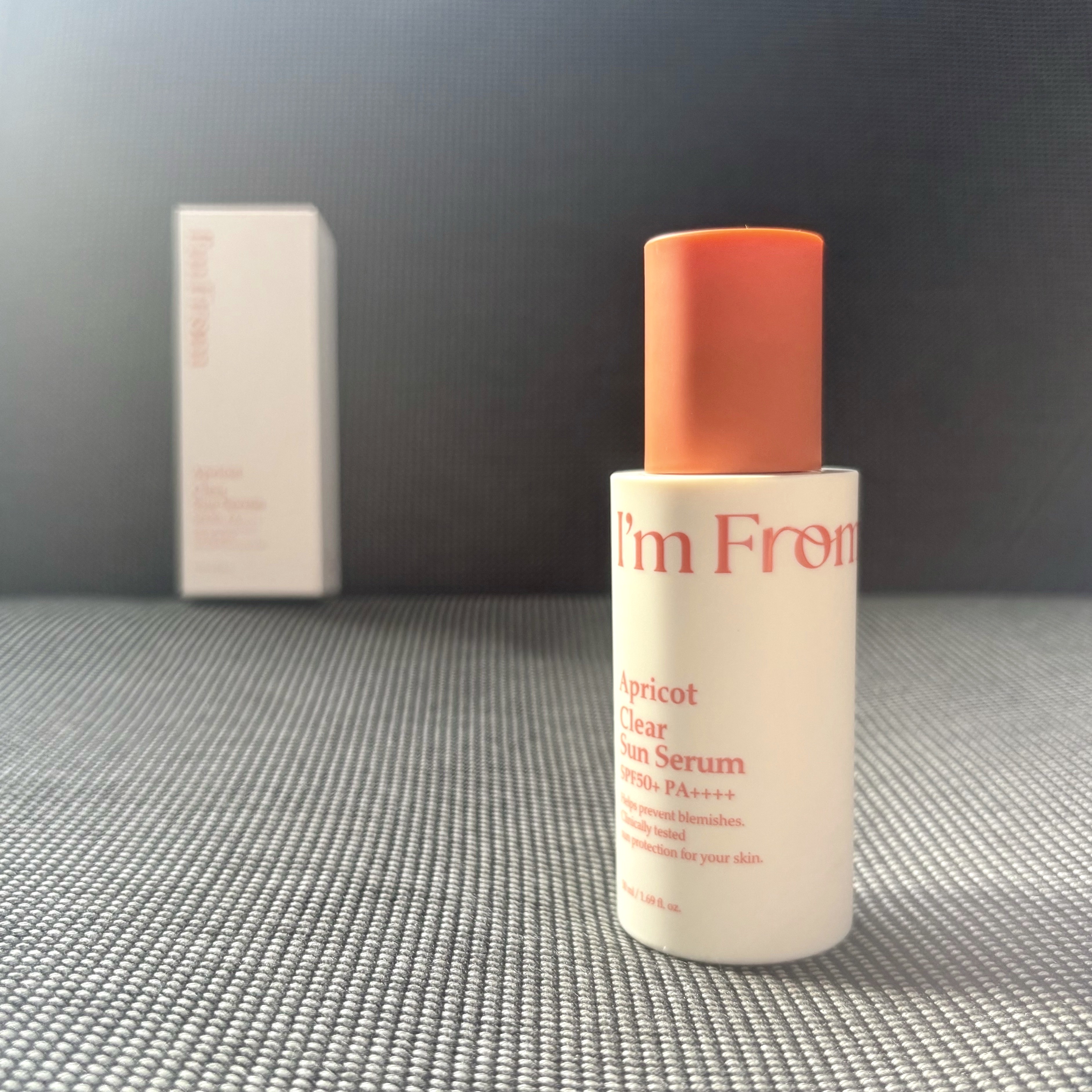 アプリコットクリアサンセラム/I'm from/日焼け止めローションを使ったクチコミ（1枚目）