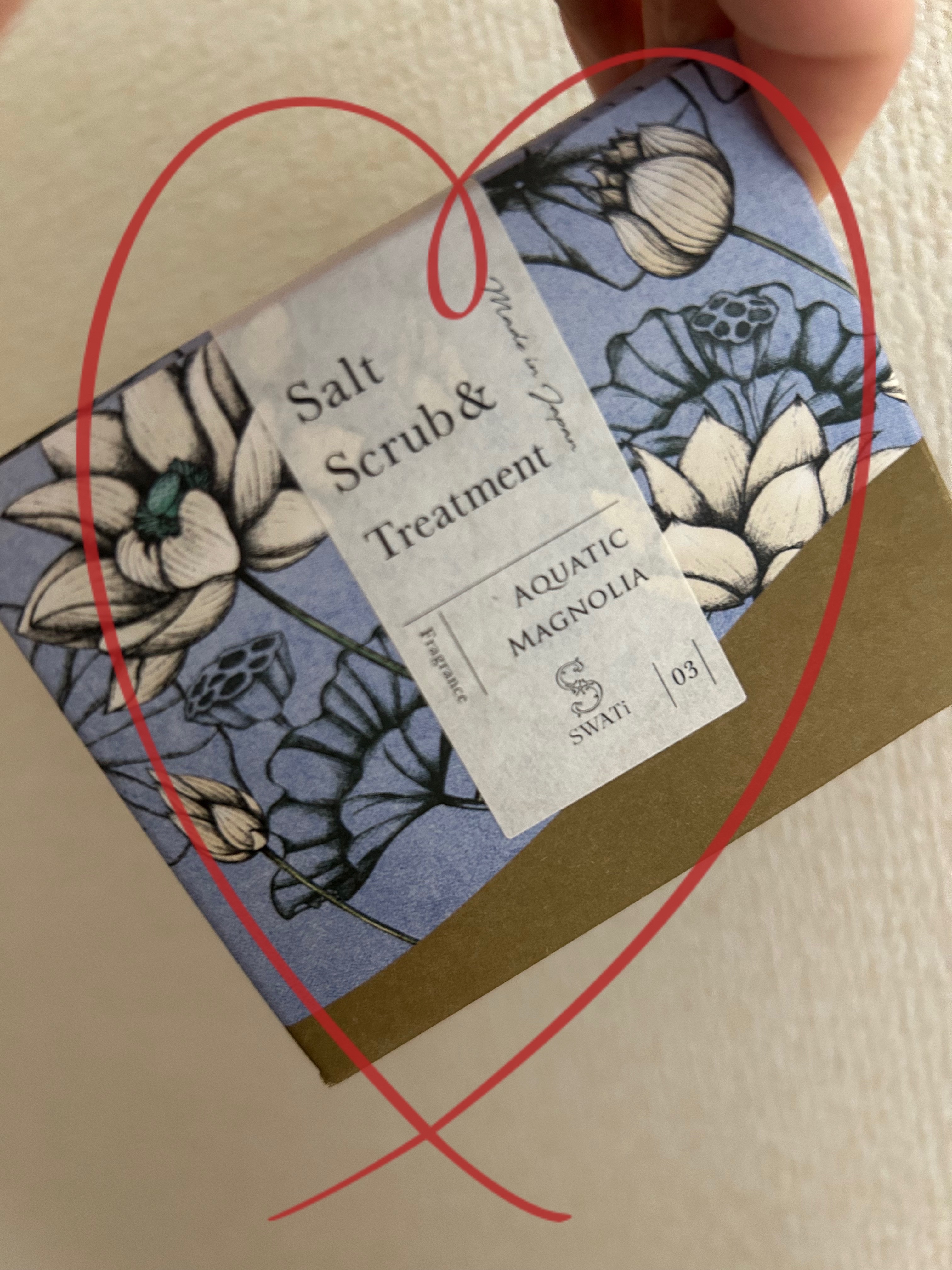 SWATi MARBLe Salt Scrub & Treatmentのクチコミ「SWATi MARBLeはデザインがとてもおしゃれなので、プレゼントなどに向いていると思います.....」（1枚目）