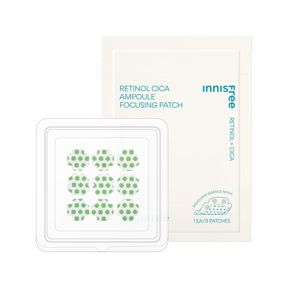 レチノール　シカ　フォーカシングパッチ 9枚