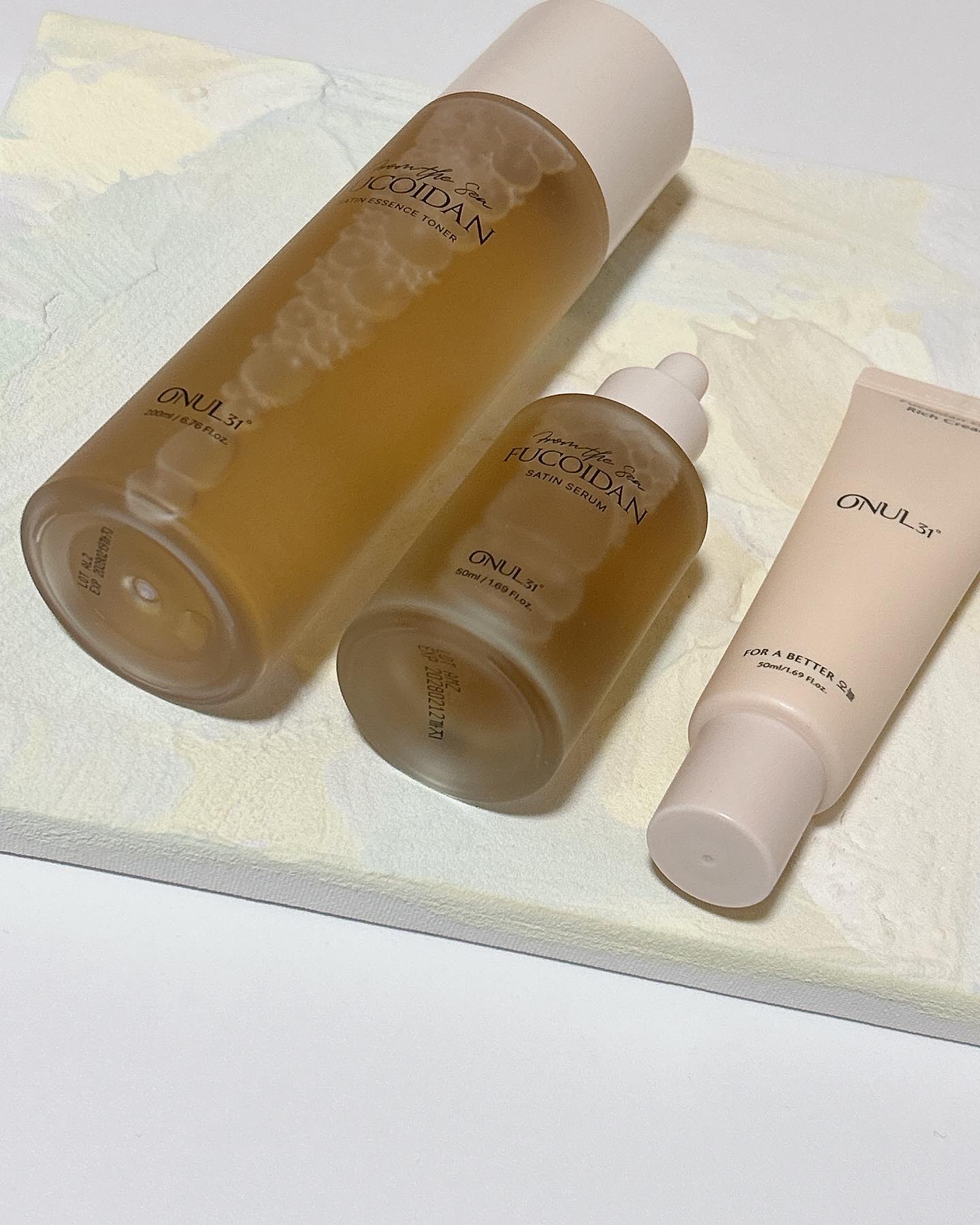 フコイダンサテンエッセンストナー/ONUL31/化粧水を使ったクチコミ（2枚目）