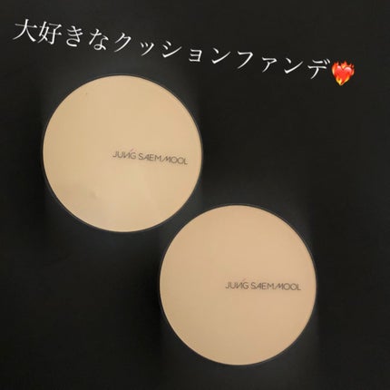 ジョンセンムル エッセンシャル スキン ヌーダー クッション/JUNG SAEM MOOL/クッションファンデーションを使ったクチコミ(1枚目)