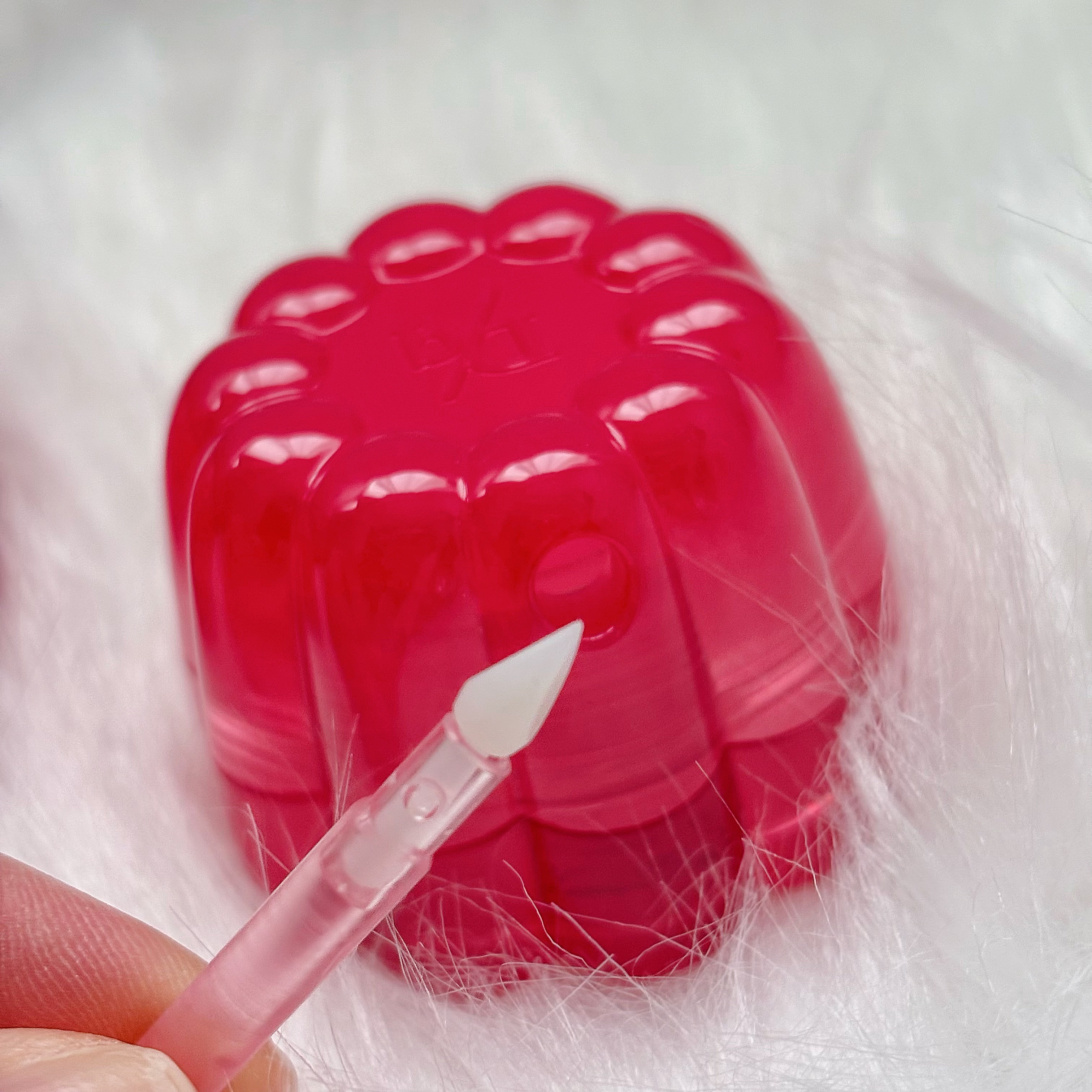 チューインググロウポット 12 ピンクフォンデュ/dasique/口紅を使ったクチコミ（2枚目）