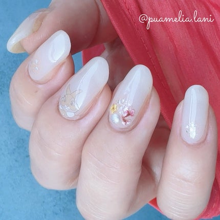 セミキュアジェルネイル(ハンド)/ohora/ネイルシールを使ったクチコミ(8枚目)