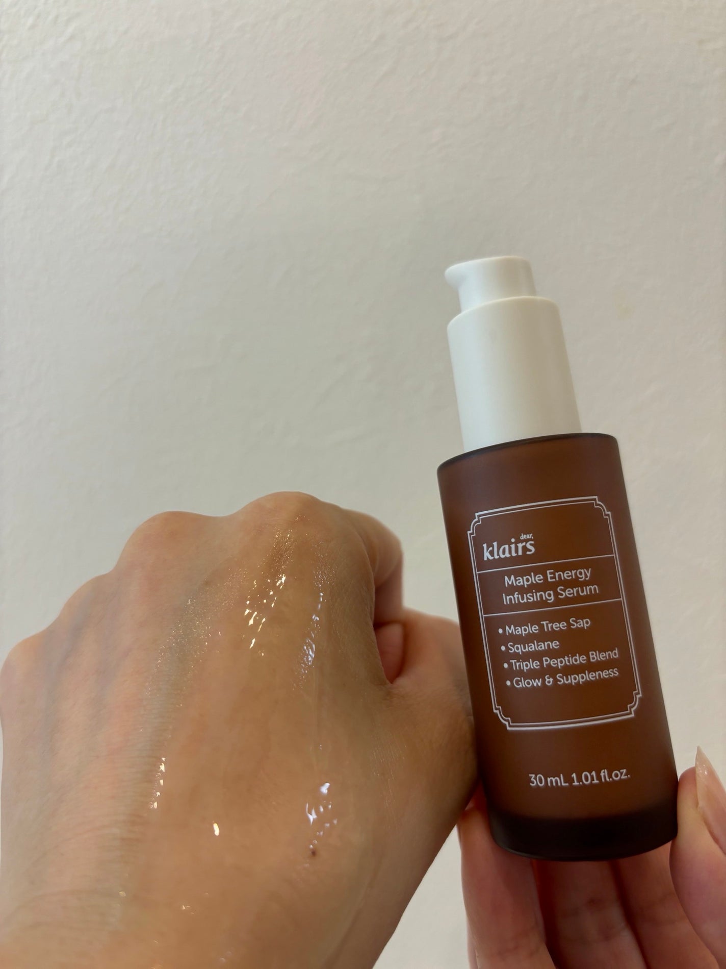 メープルエナジーインフュージングセラム/Klairs/美容液を使ったクチコミ(3枚目)