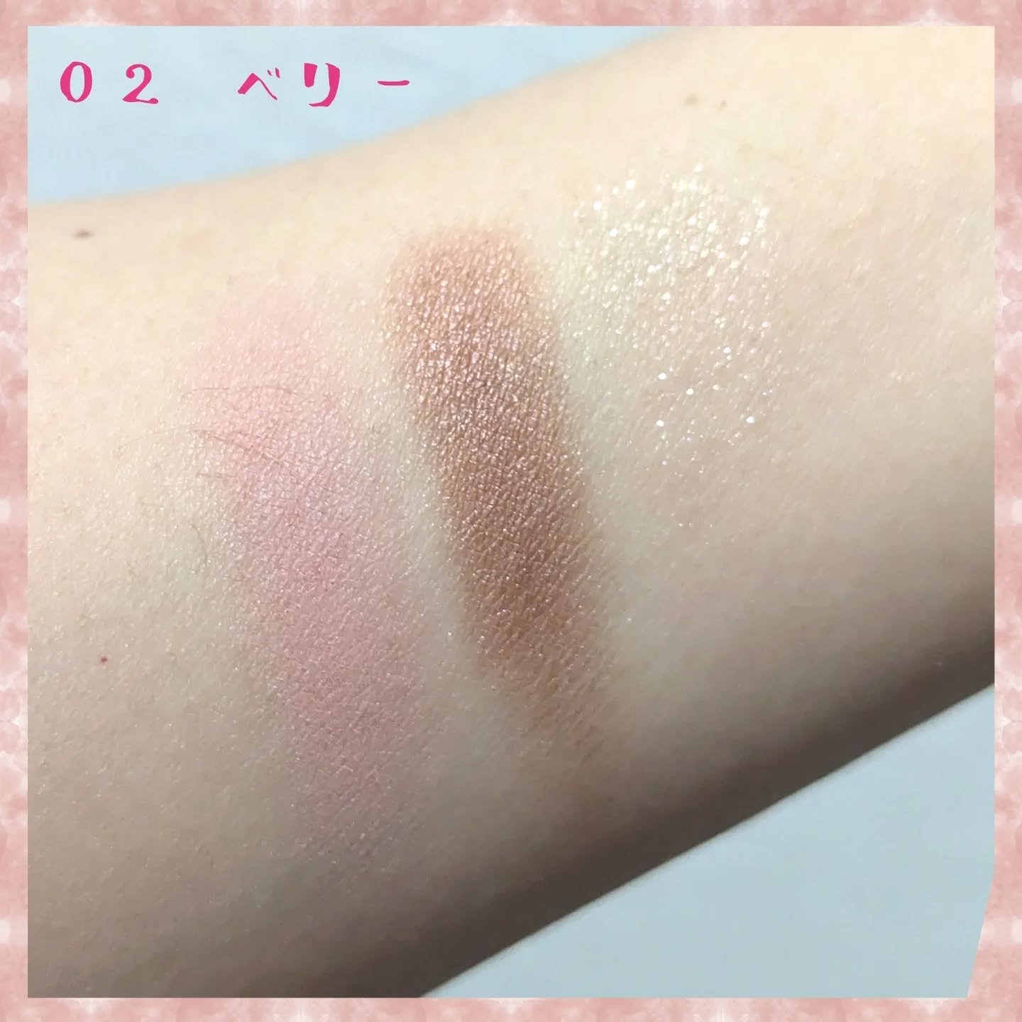 トリプルアイパレット/hana by hince/アイシャドウパレットを使ったクチコミ（2枚目）