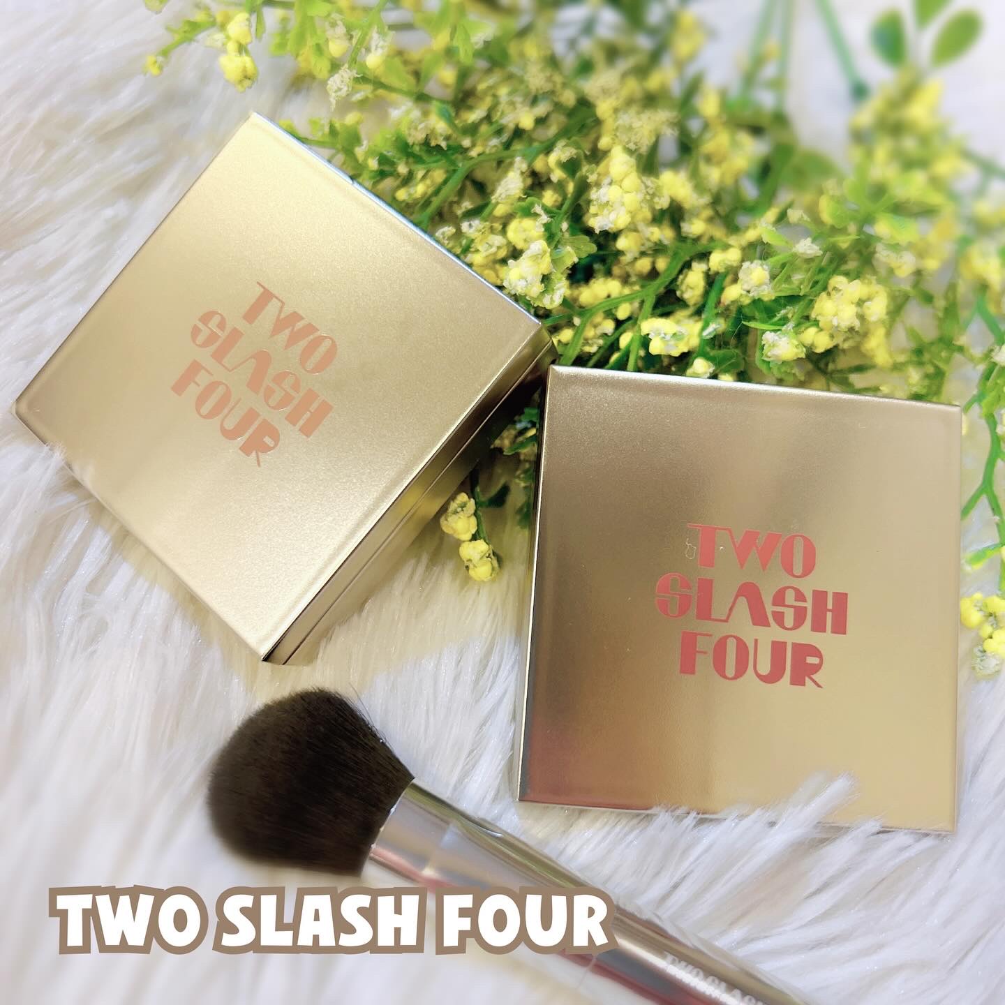 オールオーバーフェイスブラッシュ/TWO SLASH FOUR/パウダーチークを使ったクチコミ（1枚目）