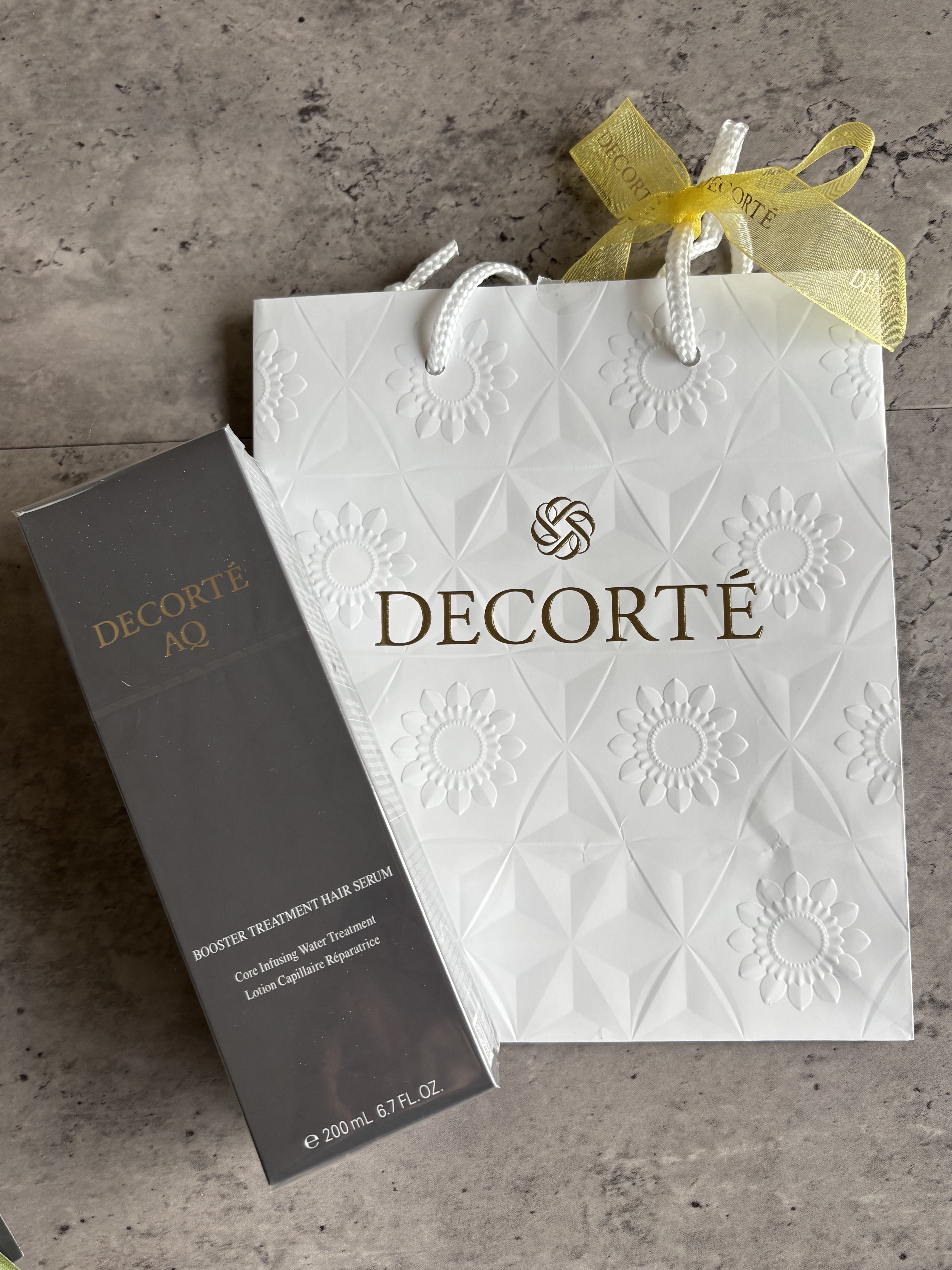 ＡＱ ブースティング トリートメント ヘアセラム/DECORTÉ/洗い流すヘアトリートメントを使ったクチコミ（3枚目）