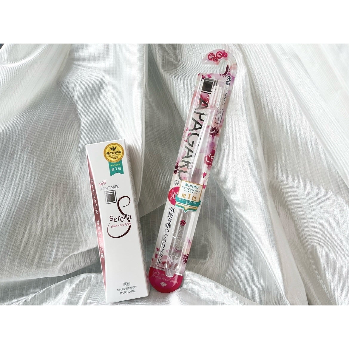 アパガードクリスタル歯ブラシ/アパガード/歯ブラシを使ったクチコミ(2枚目)