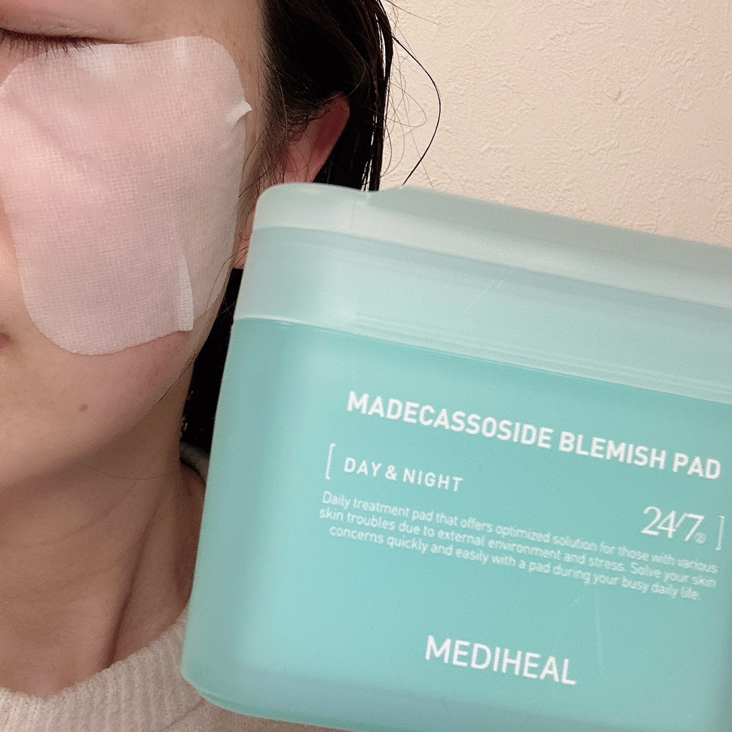 マデカソサイド ブレミッシュパッド/MEDIHEAL/トナーパッドを使ったクチコミ（3枚目）