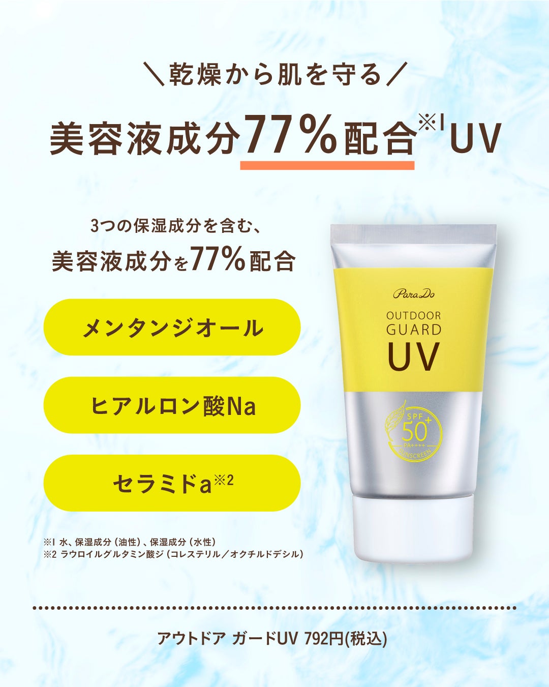 アウトドアガードUV/パラドゥ/日焼け止め・UVケアを使ったクチコミ(3枚目)