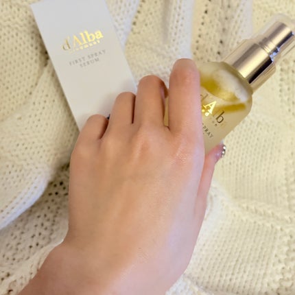 ダルバ ホワイトトリュフファーストスプレーセラム/ダルバ/ミスト状化粧水を使ったクチコミ(4枚目)