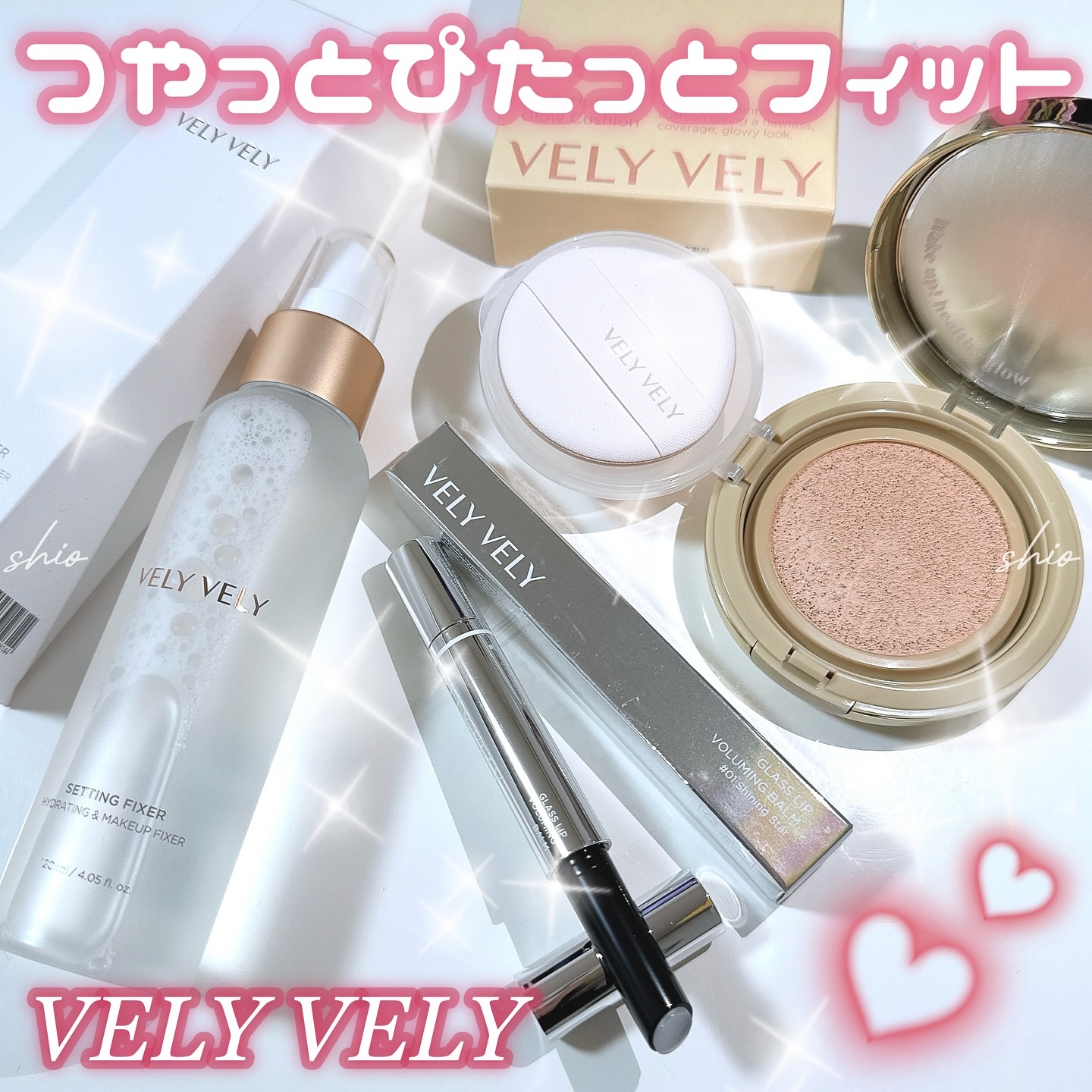 はちみつツヤ肌クッションファンデ/VELY VELY/クッションファンデーションを使ったクチコミ（1枚目）