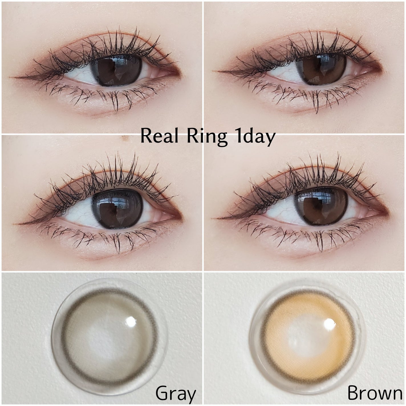 Real Ring 1day/OLENS/ワンデー(1DAY)カラコンを使ったクチコミ(4枚目)