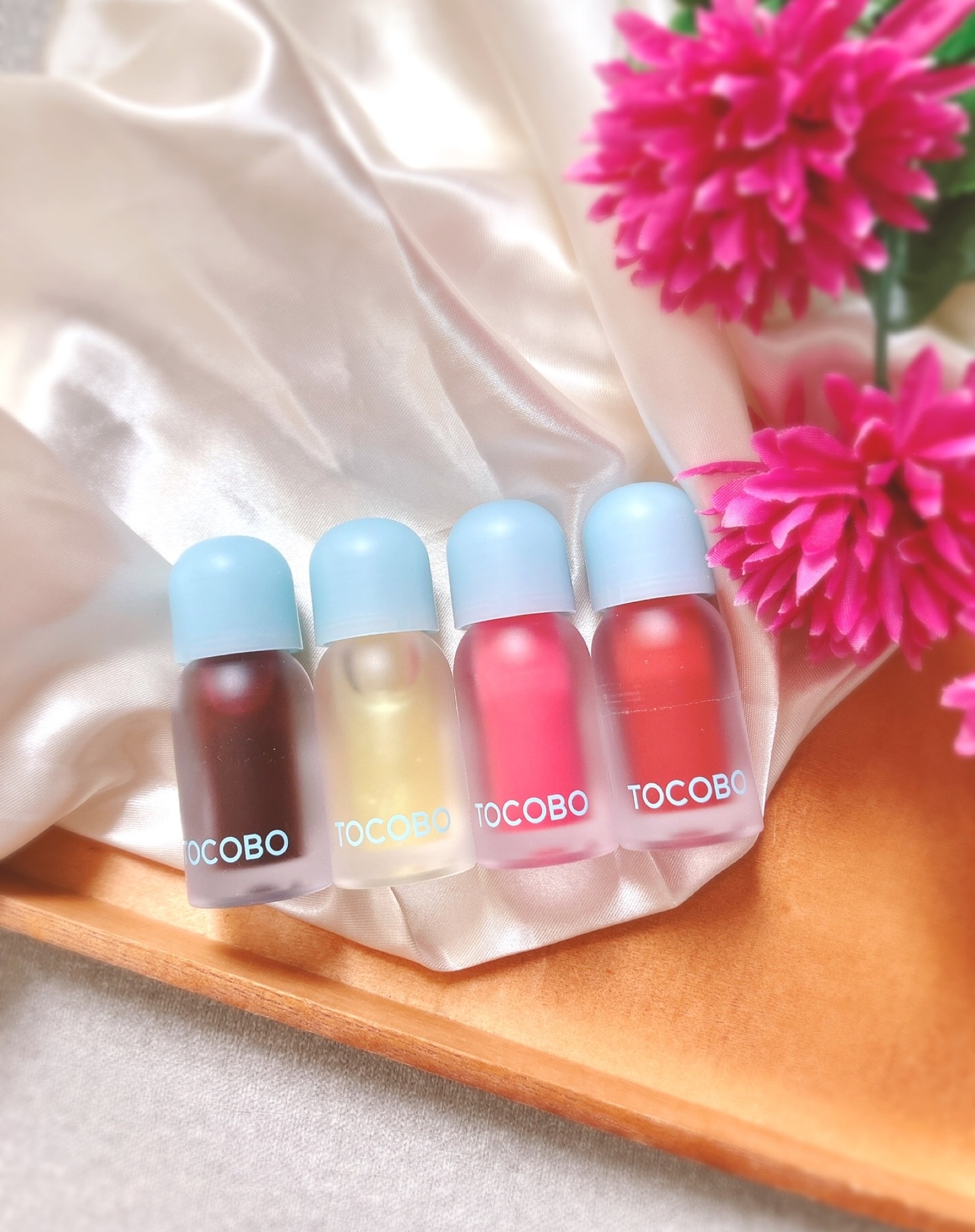 ジューシーベリープランピングリップオイル/TOCOBO/リップグロスを使ったクチコミ（1枚目）