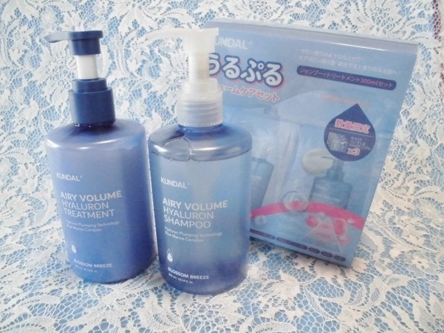 クンダル エアリーボリュームヒアルロンシャンプー/トリートメント/KUNDAL/市販シャンプーを使ったクチコミ(2枚目)