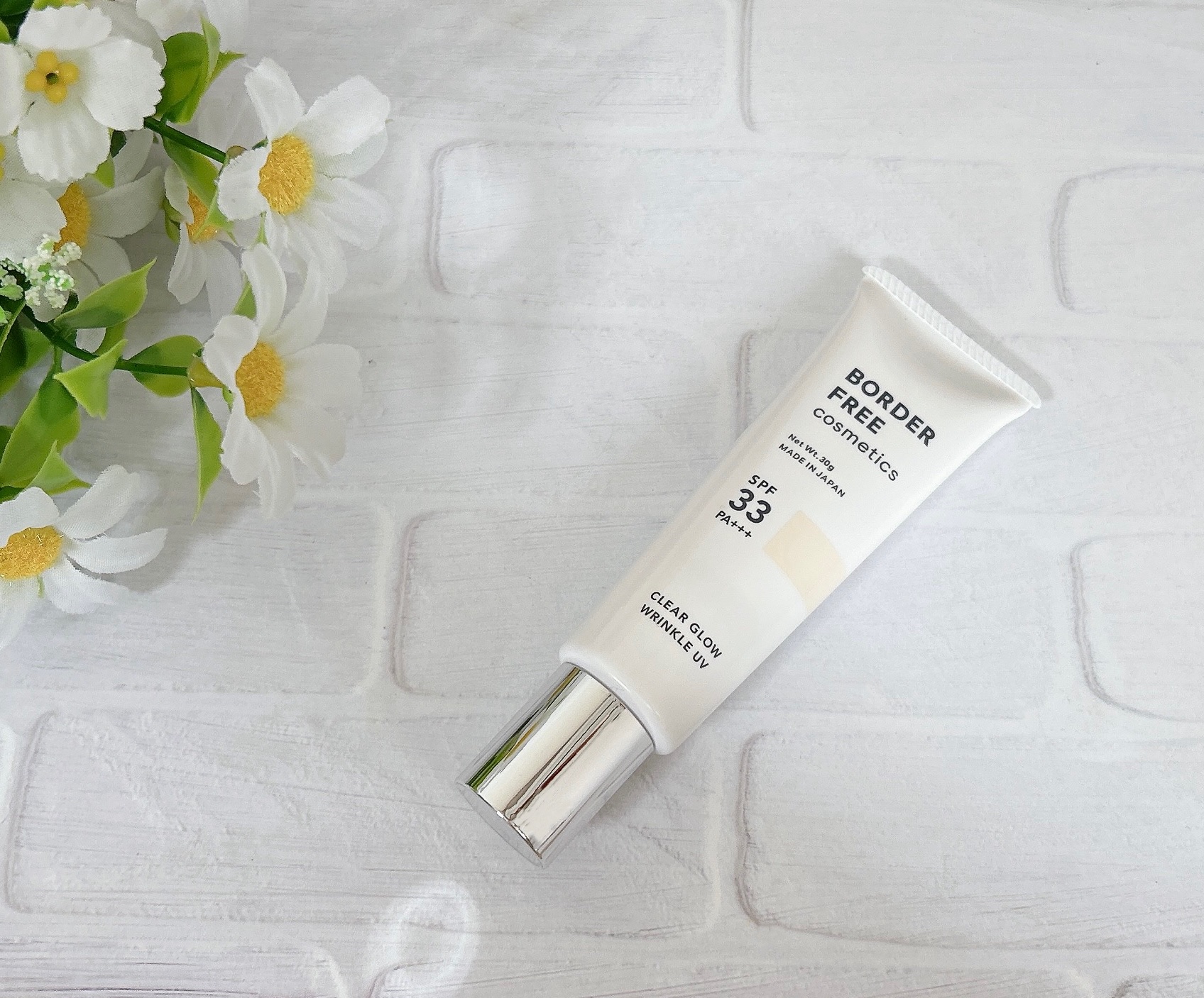 クリアグロウリンクルUV/BORDER FREE cosmetics/日焼け止め・UVケアを使ったクチコミ（2枚目）