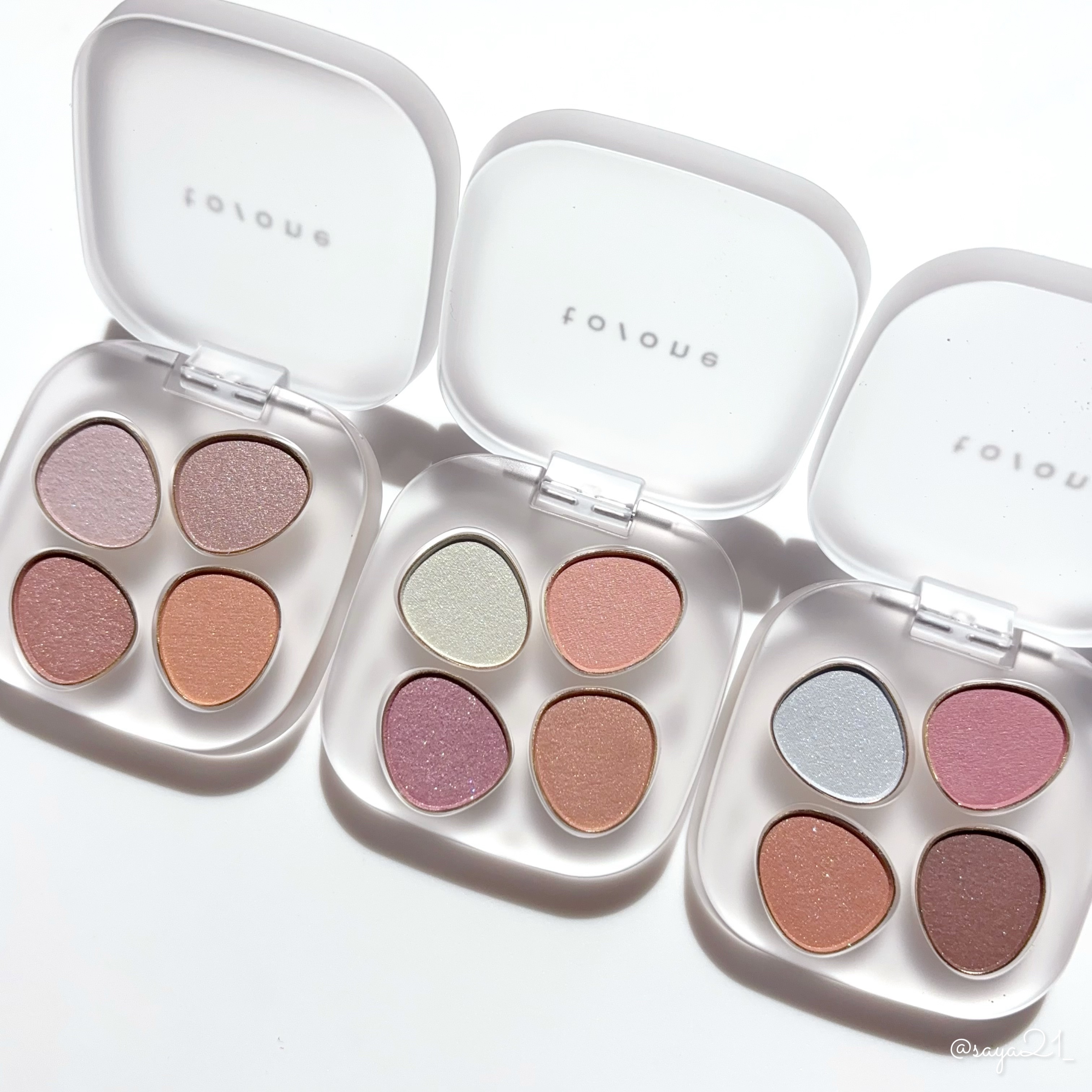 トーン ペタル フロート アイパレット/to/one/アイシャドウパレットを使ったクチコミ（2枚目）