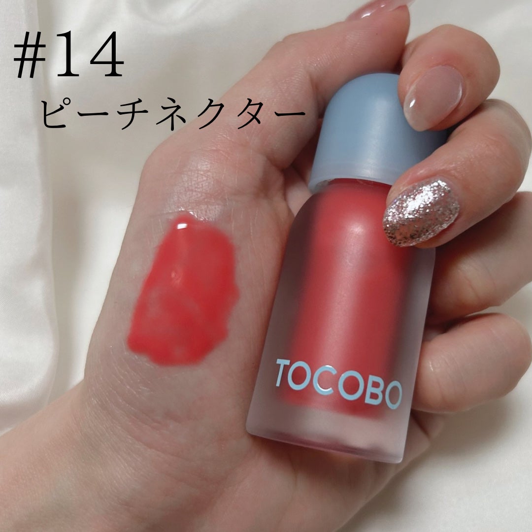 ジューシーベリープランピングリップオイル/TOCOBO/リップグロスを使ったクチコミ(4枚目)