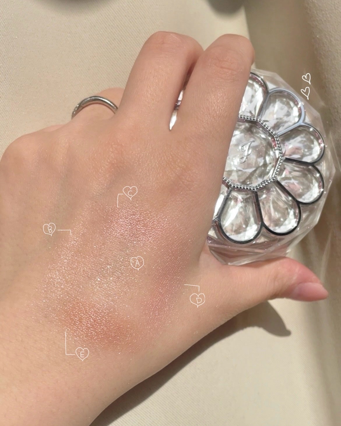 ジルスチュアート ブルームクチュール アイズ ジュエルドブーケ/JILL STUART/アイシャドウパレットを使ったクチコミ(5枚目)