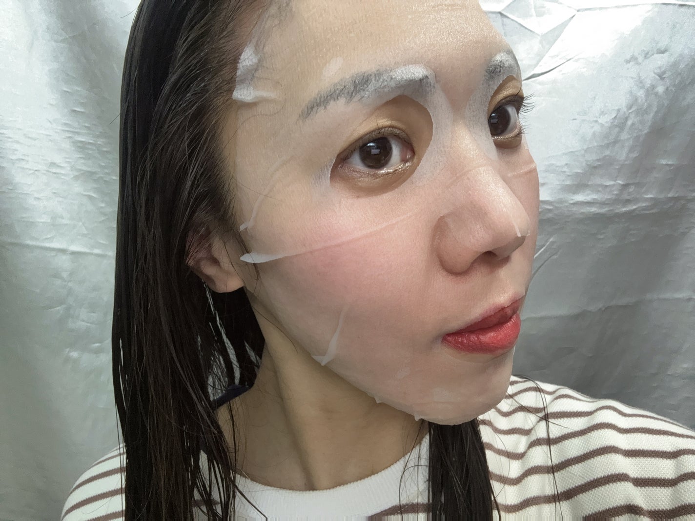 FAモイスチャーフェイスマスクCV/FEATHERAQUA/シートマスク・パックを使ったクチコミ(6枚目)