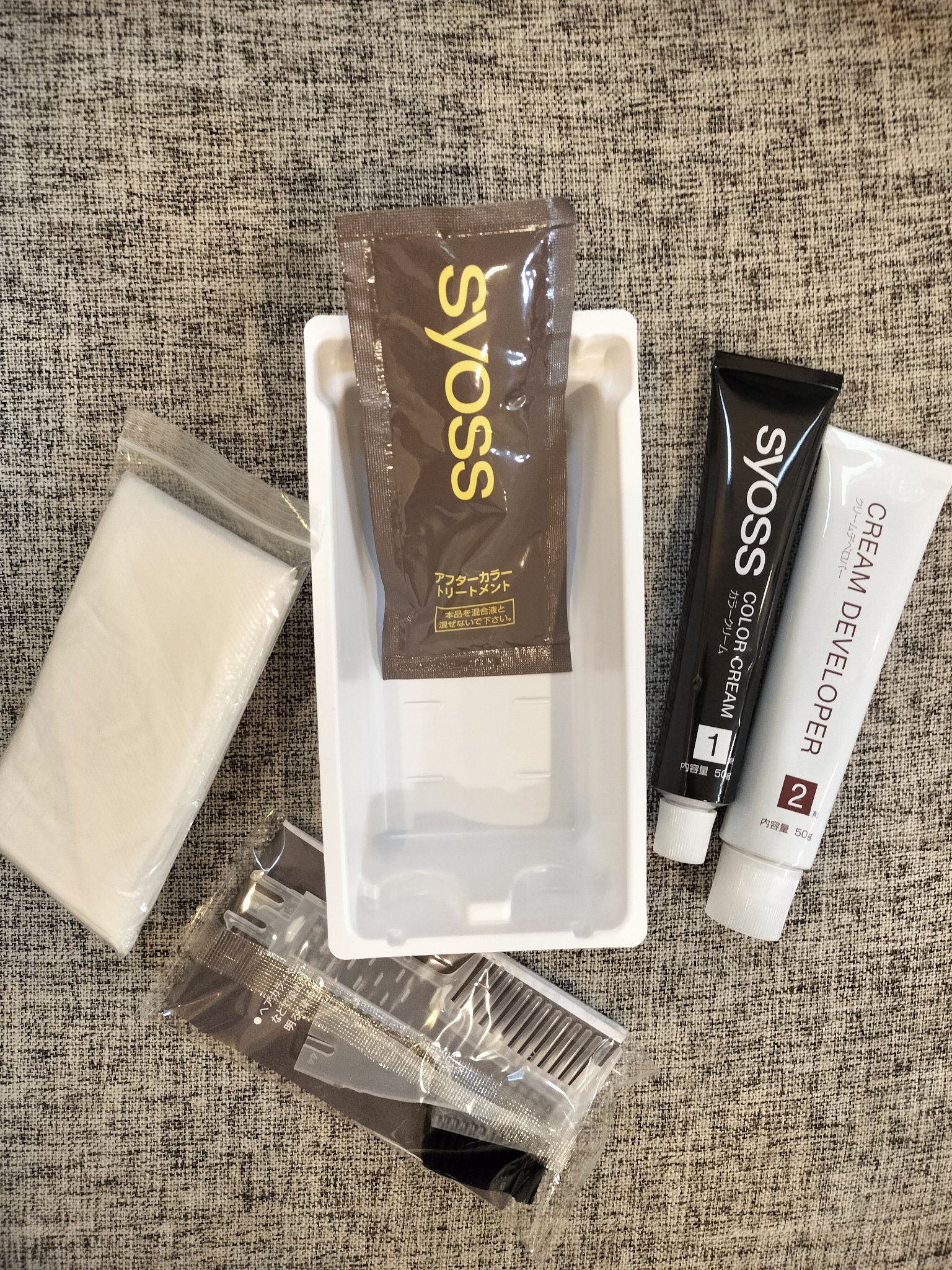 クレイクリーム/サイオス/ヘアカラーを使ったクチコミ（2枚目）