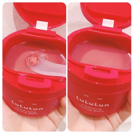 ルルルンクレンジング トーニングバーム SMOOTH RED/ルルルン/クレンジングバームを使ったクチコミ(2枚目)
