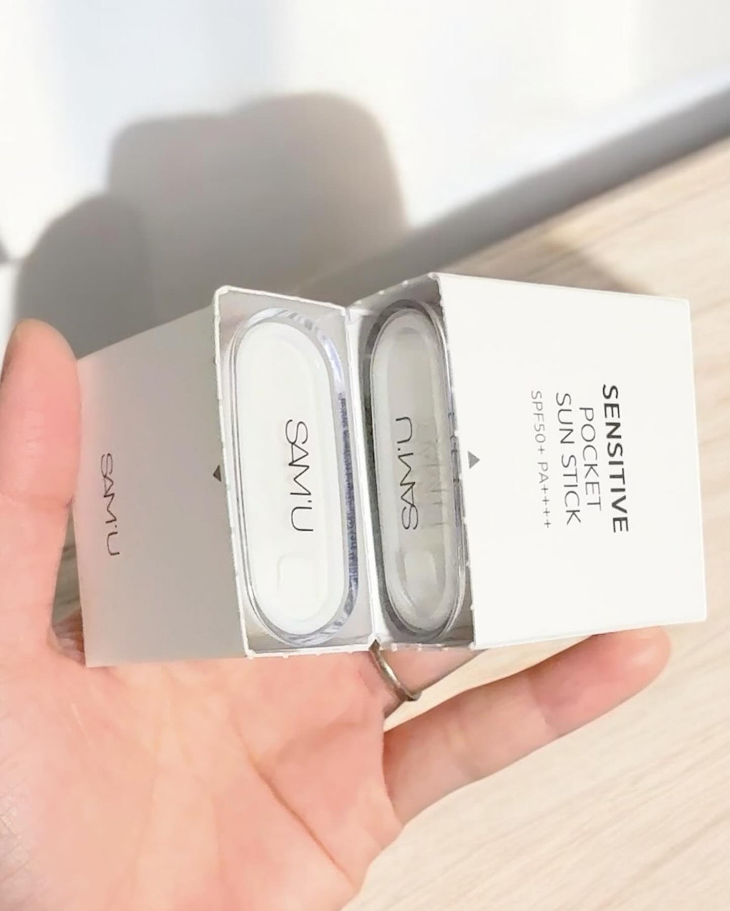 センシティブポケットサンスティック/SAM'U/日焼け止めスティックを使ったクチコミ(2枚目)