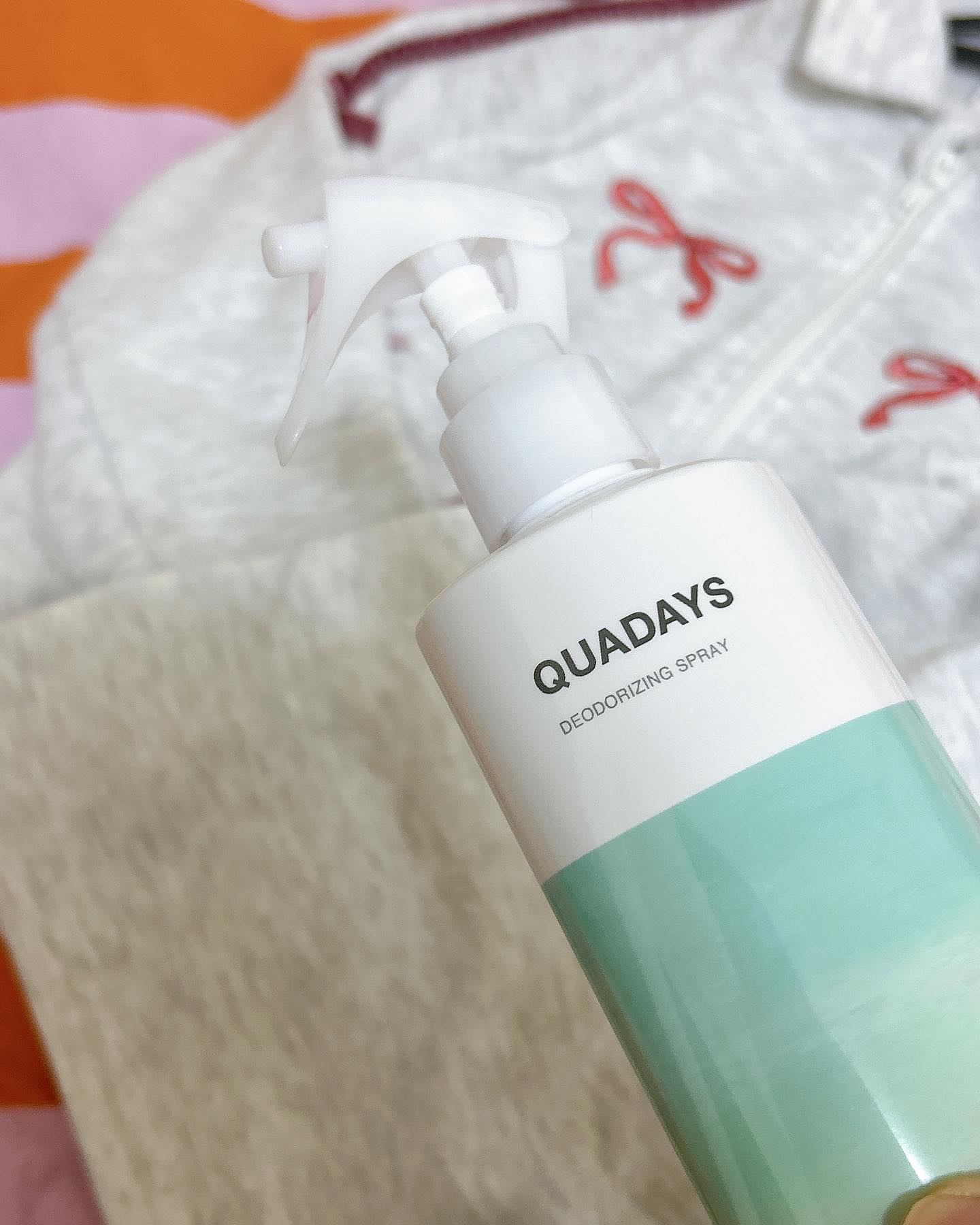 薬用デオドラントスプレー/QUADAYS/ファブリックミストを使ったクチコミ（3枚目）