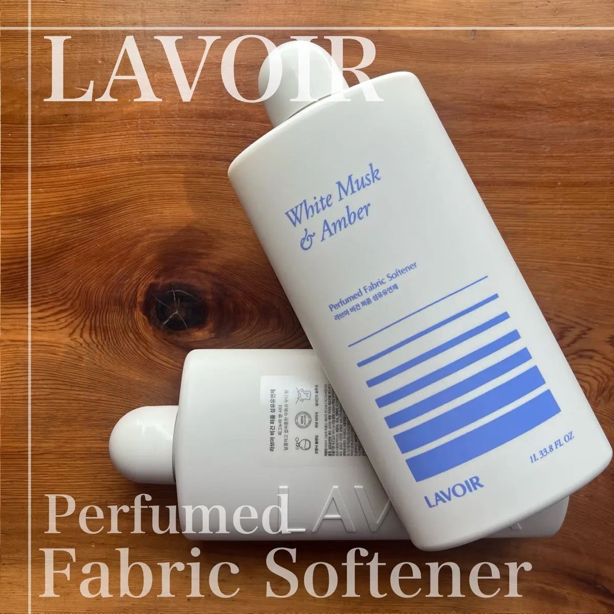 パフュームヴィーガン柔軟剤 ホワイトムスク&アンバー/LAVOIR/柔軟剤を使ったクチコミ(1枚目)