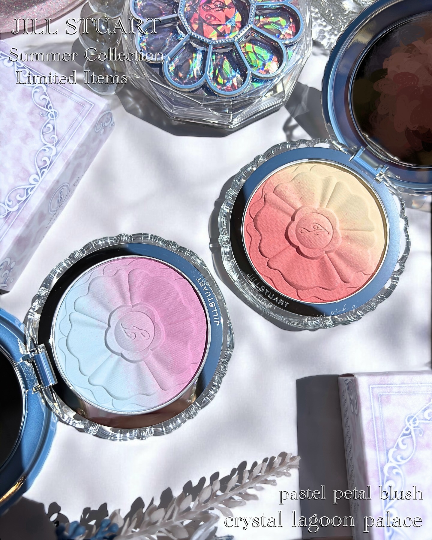 ジルスチュアート　パステルペタル ブラッシュ/JILL STUART/パウダーチークを使ったクチコミ（2枚目）