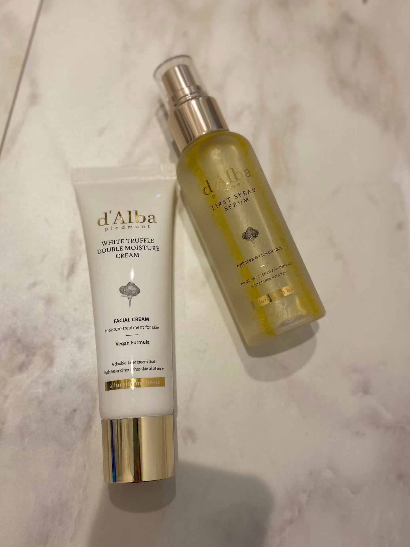 ダルバ ホワイトトリュフファーストスプレーセラム/ダルバ/ミスト状化粧水を使ったクチコミ(2枚目)