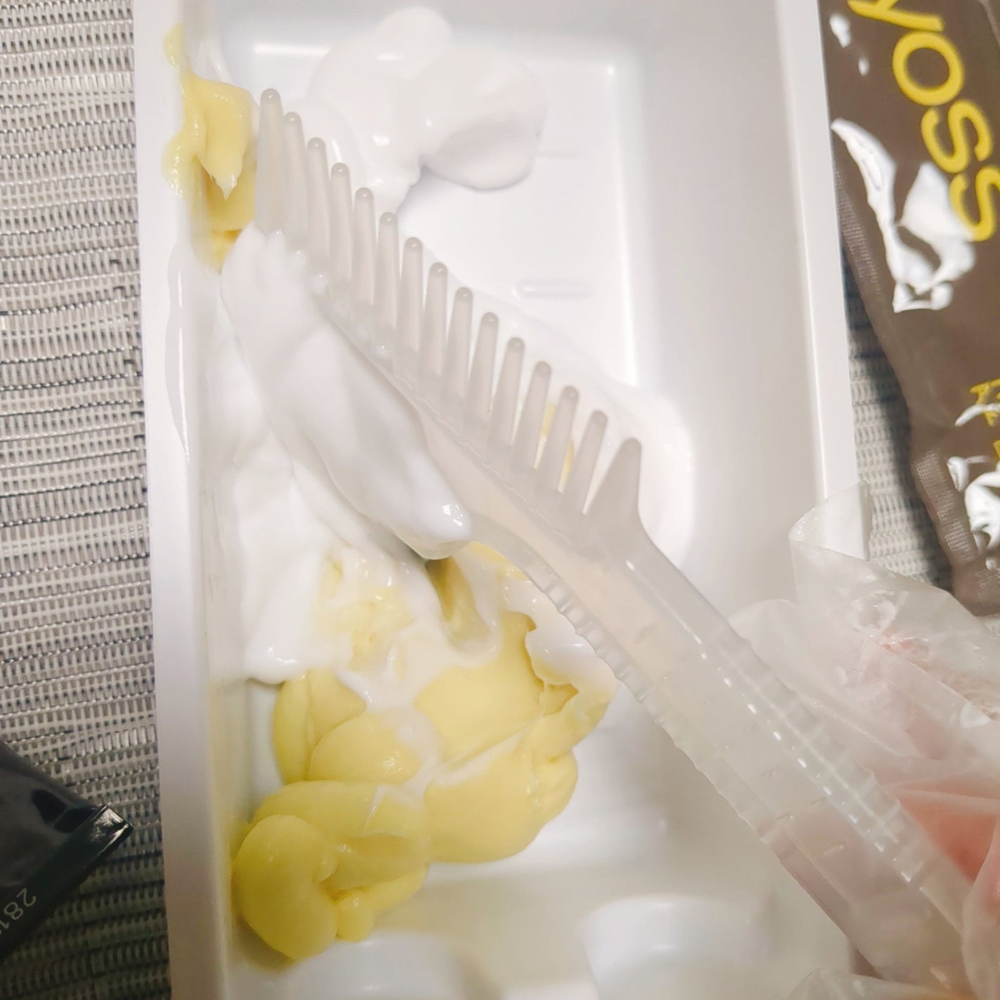 クレイクリーム/サイオス/ヘアカラーを使ったクチコミ(3枚目)