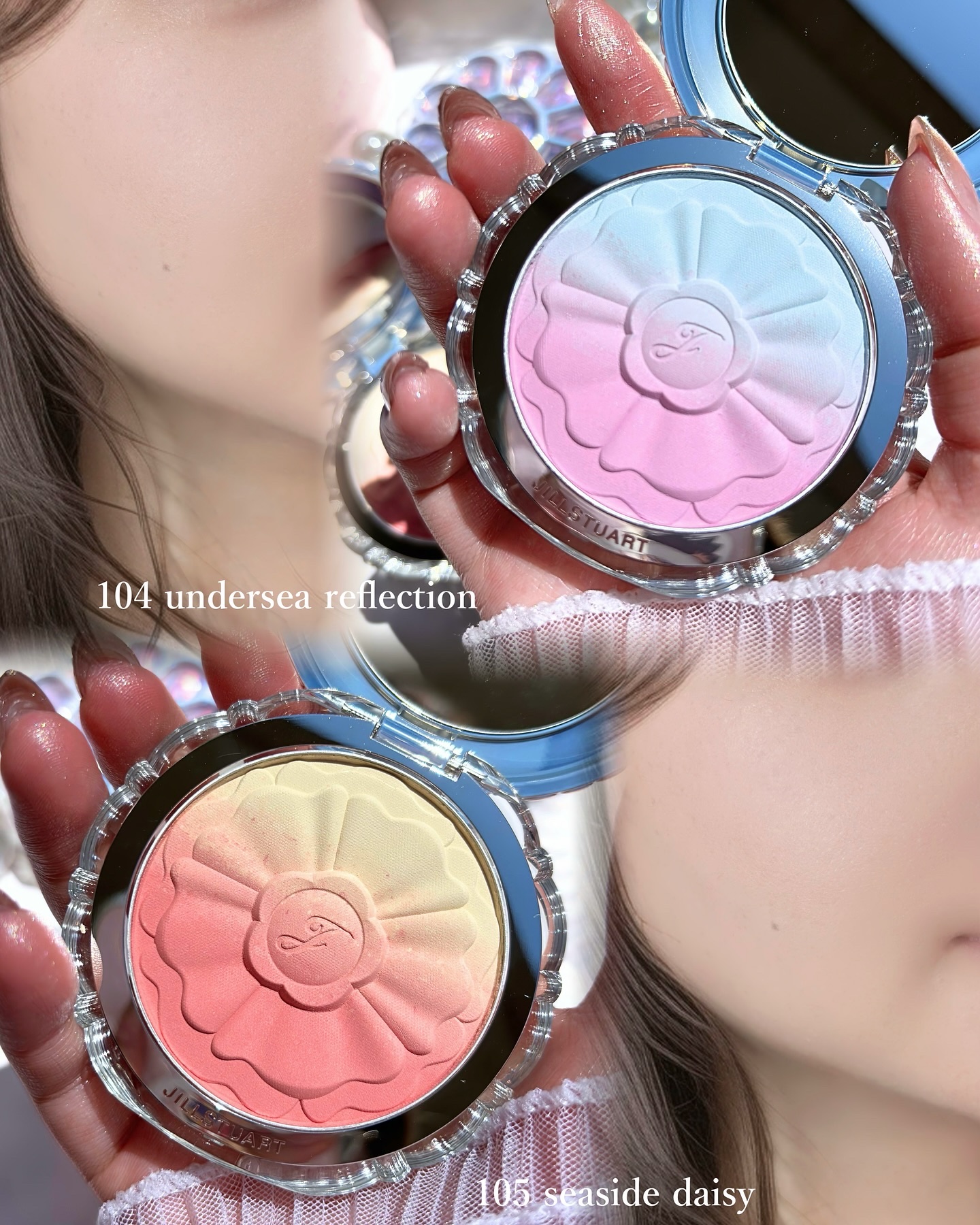 2025年春新作パウダーチーク】ジルスチュアート パステルペタル