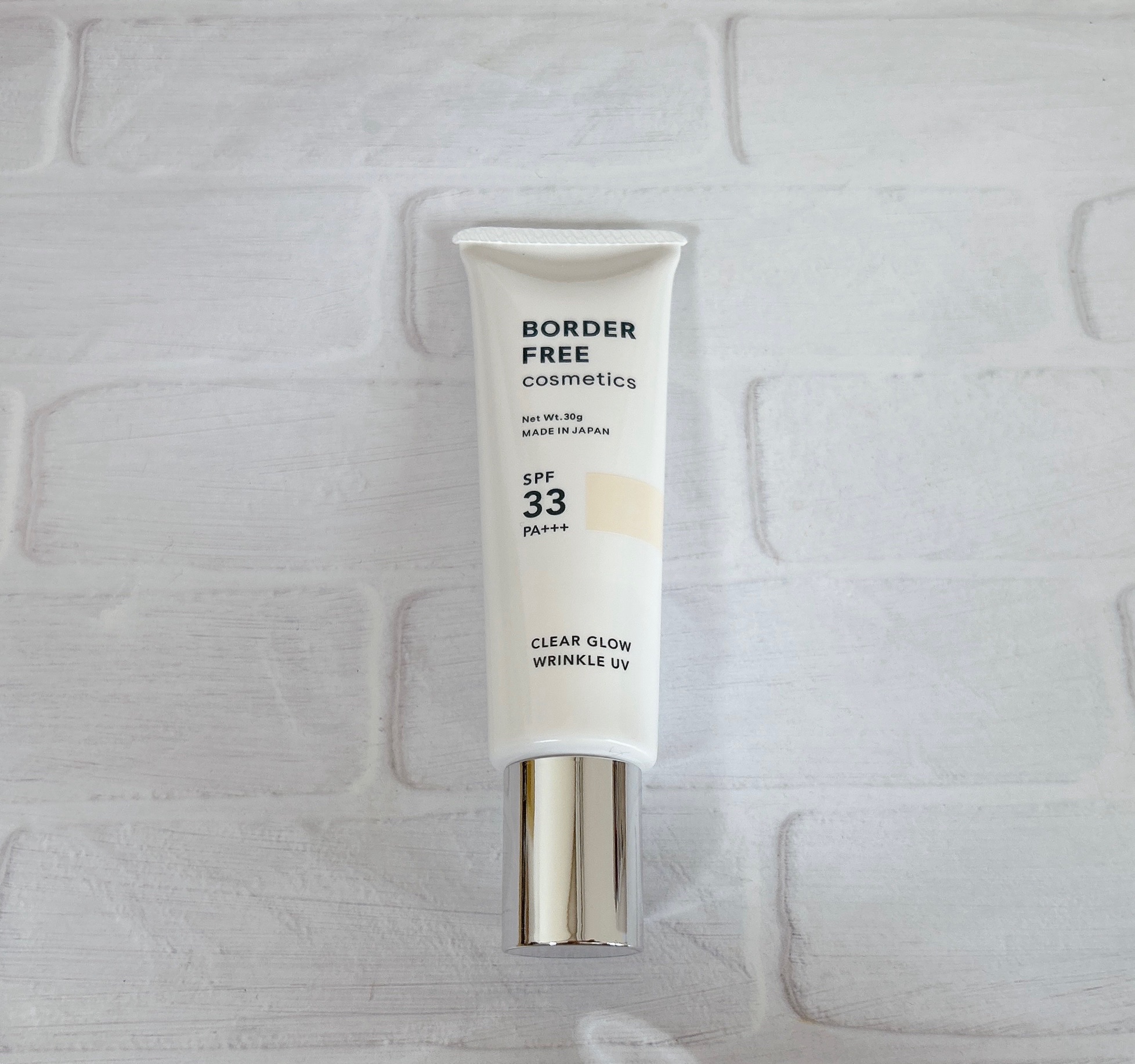 クリアグロウリンクルUV/BORDER FREE cosmetics/日焼け止め・UVケアを使ったクチコミ（3枚目）