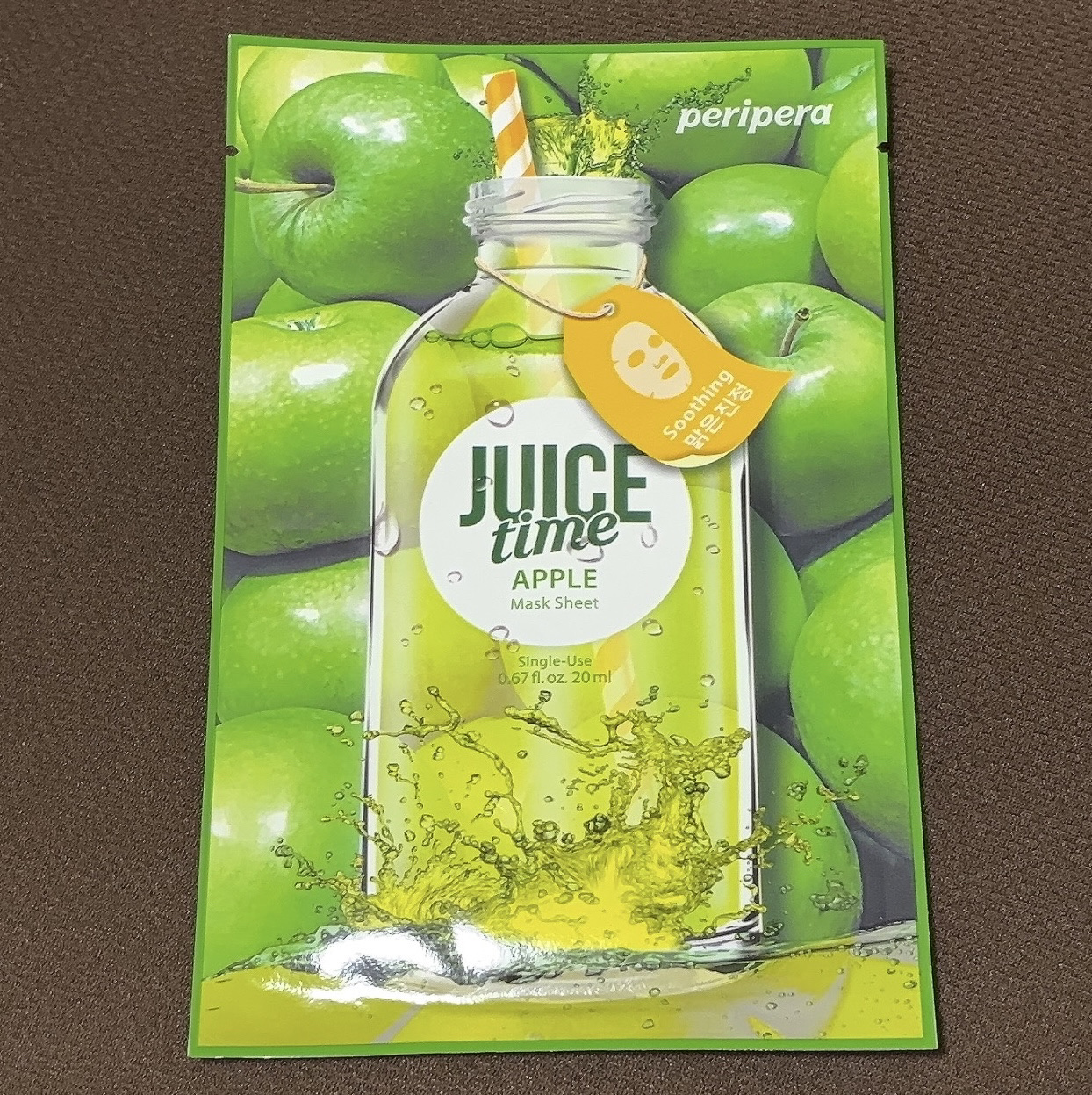 ジュース タイム マスク シート/PERIPERA/シートマスク・パックを使ったクチコミ（1枚目）