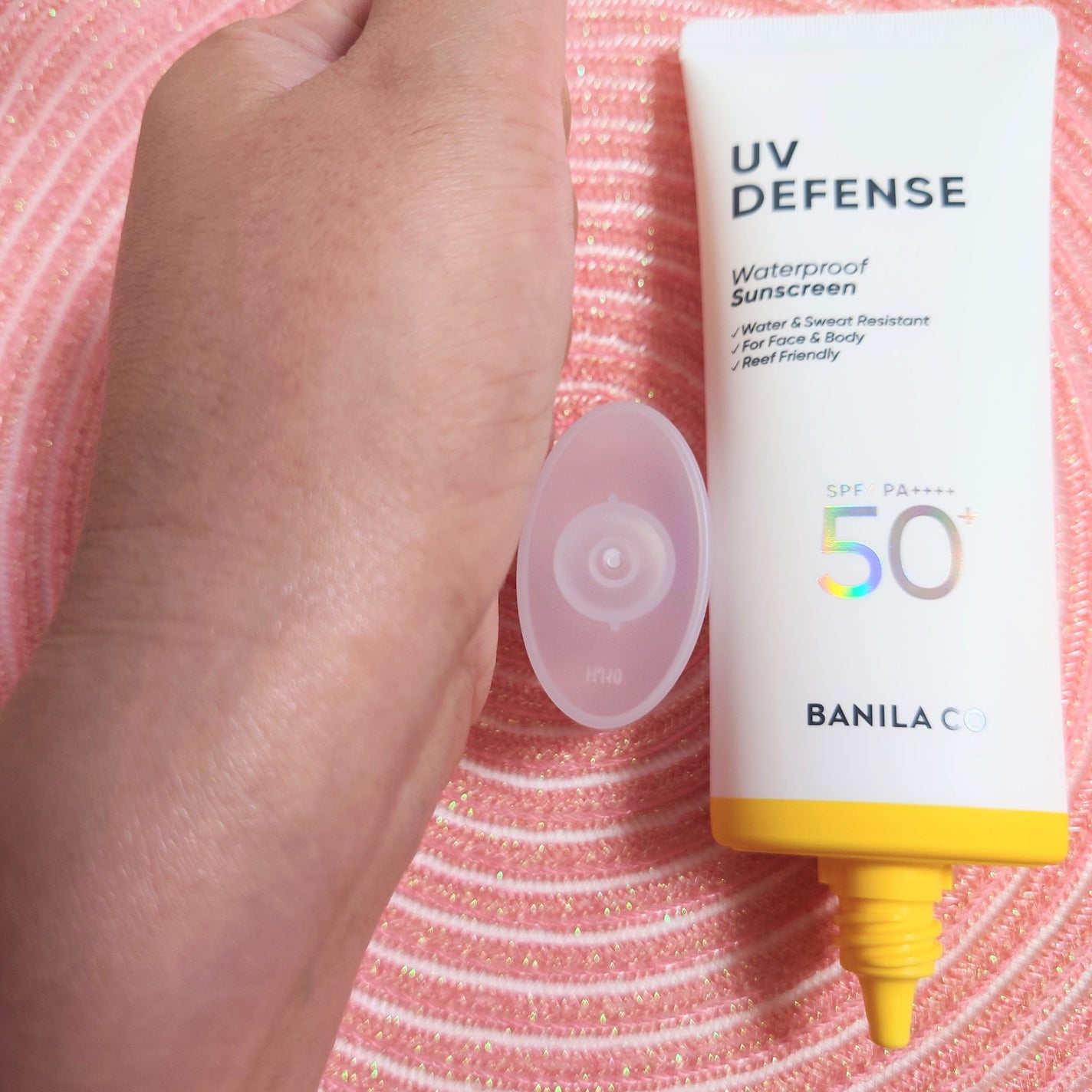 UVディフェンスウォータープルーフ日焼け止め/BANILA CO/日焼け止めローションを使ったクチコミ(4枚目)