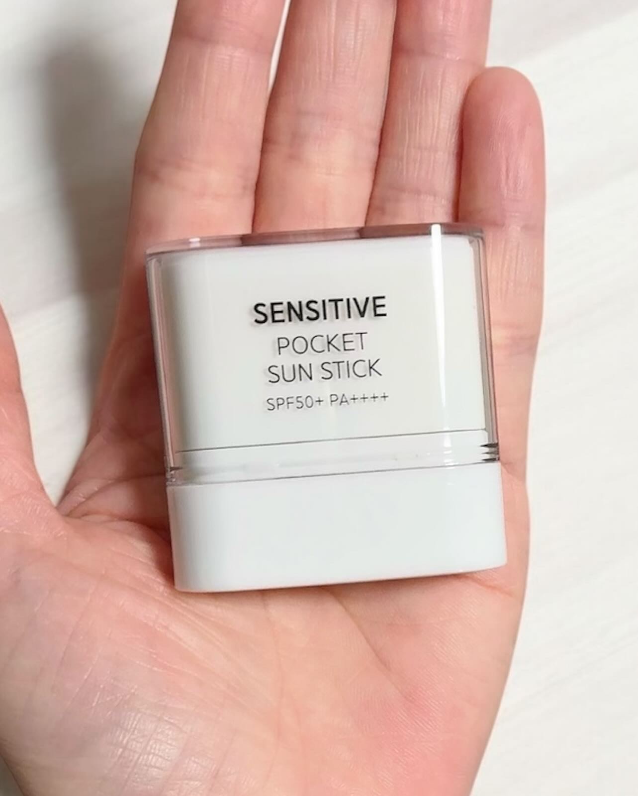 センシティブポケットサンスティック/SAM'U/日焼け止めスティックを使ったクチコミ（3枚目）